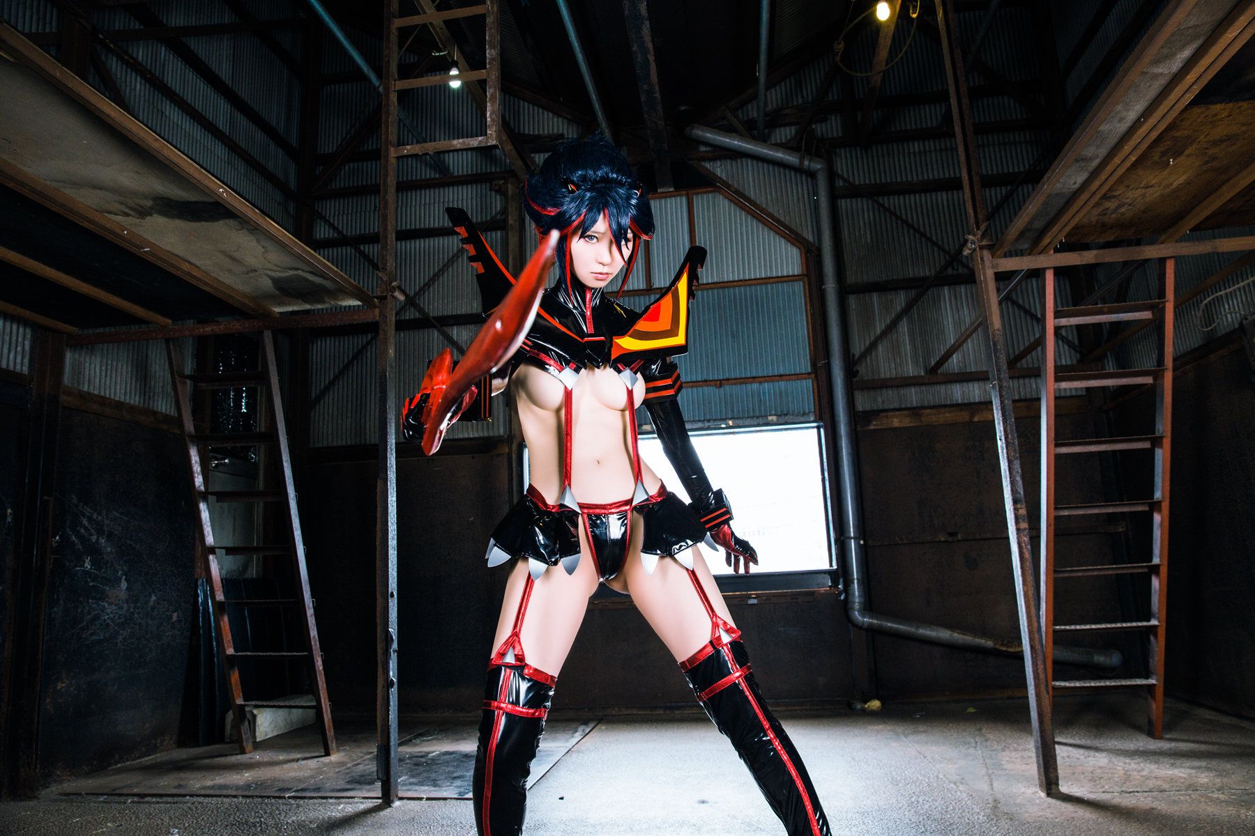Mike(ミケ) 《Kill La Kill》Matoi Ryuuko(纏流子)+Kiryuuin Satsuki (鬼龍院皐月)-图17