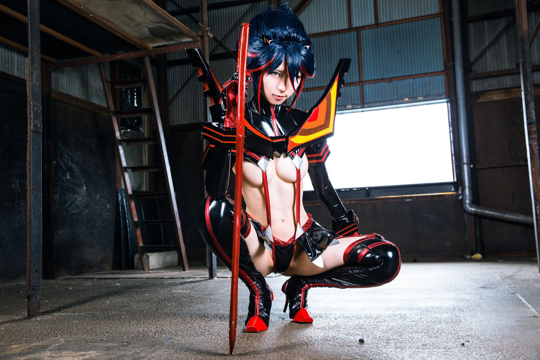 Mike(ミケ) 《Kill La Kill》Matoi Ryuuko(纏流子)+Kiryuuin Satsuki (鬼龍院皐月)-图18
