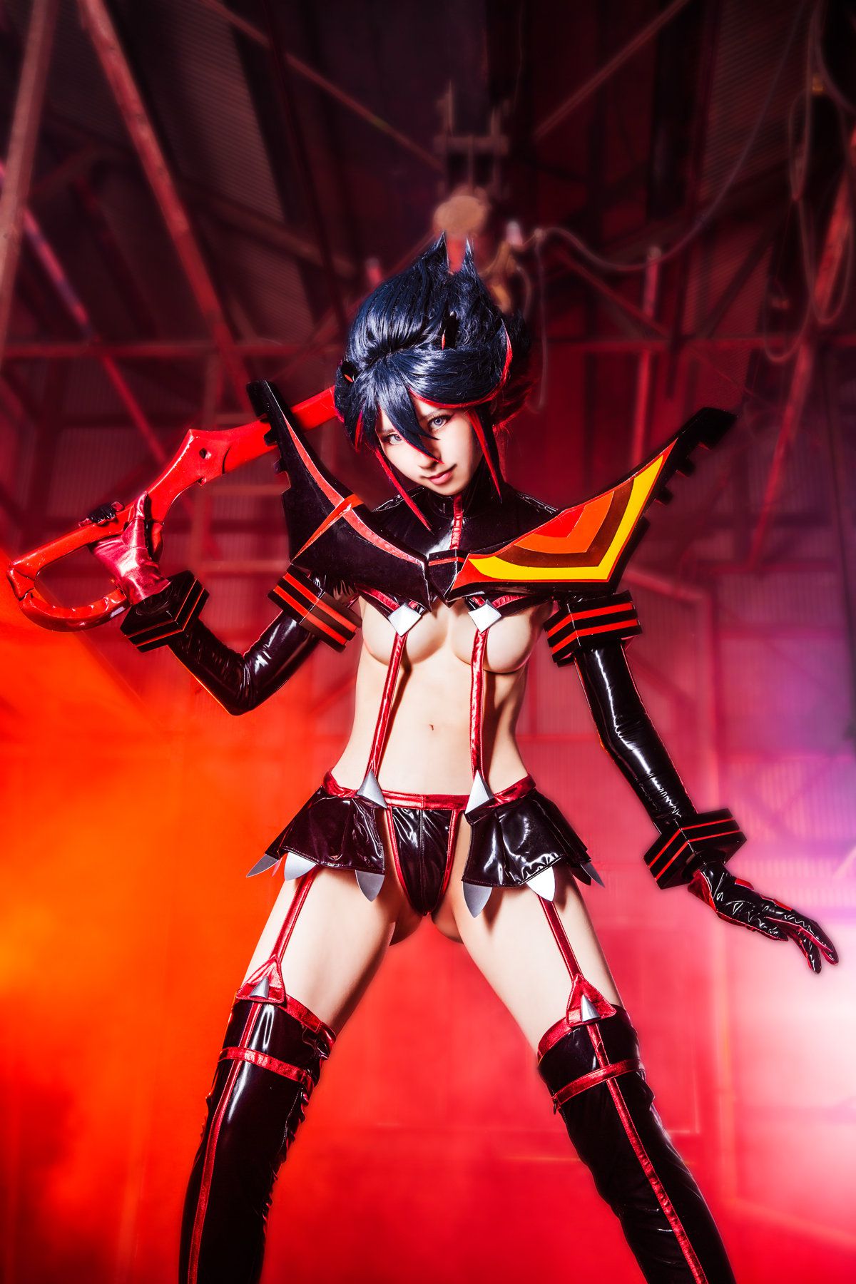 Mike(ミケ) 《Kill La Kill》Matoi Ryuuko(纏流子)+Kiryuuin Satsuki (鬼龍院皐月)-图31