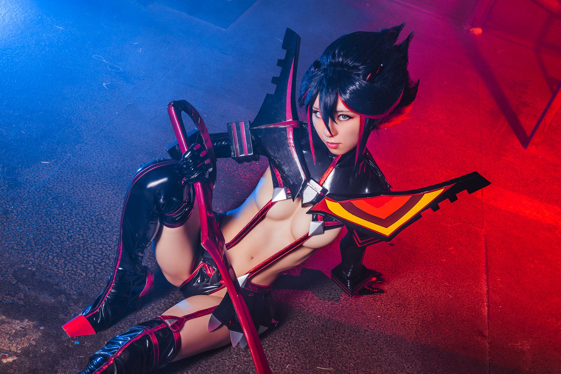 Mike(ミケ) 《Kill La Kill》Matoi Ryuuko(纏流子)+Kiryuuin Satsuki (鬼龍院皐月)-图64