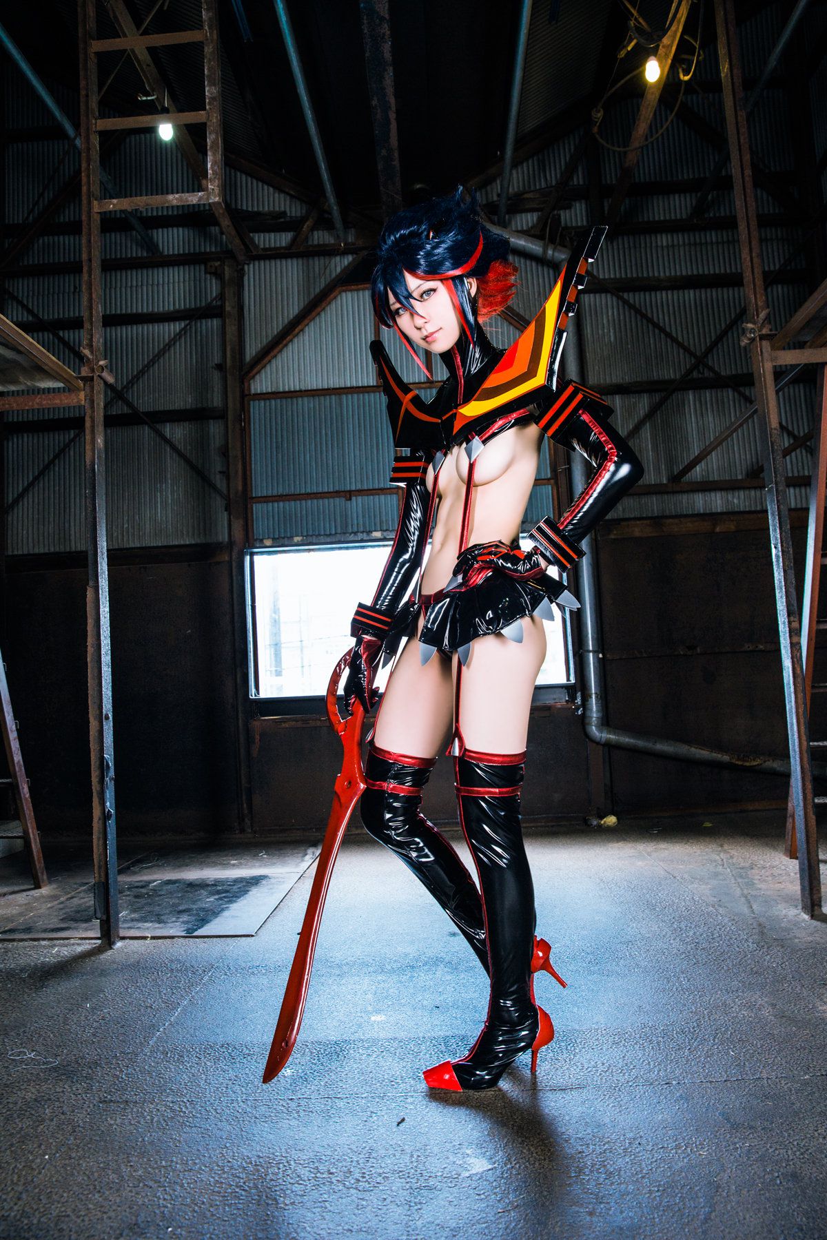 Mike(ミケ) 《Kill La Kill》Matoi Ryuuko(纏流子)+Kiryuuin Satsuki (鬼龍院皐月)-图6