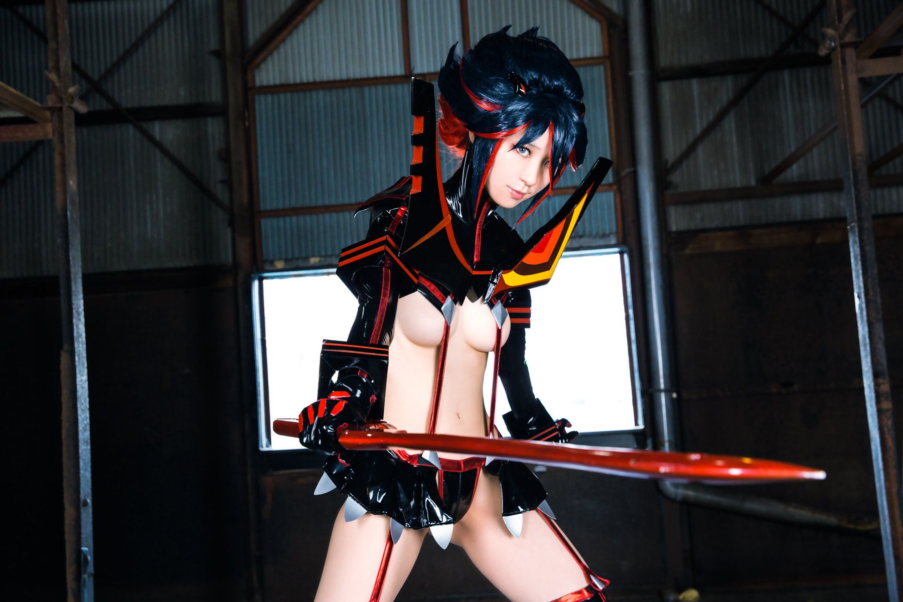 Mike(ミケ) 《Kill La Kill》Matoi Ryuuko(纏流子)+Kiryuuin Satsuki (鬼龍院皐月)-图7