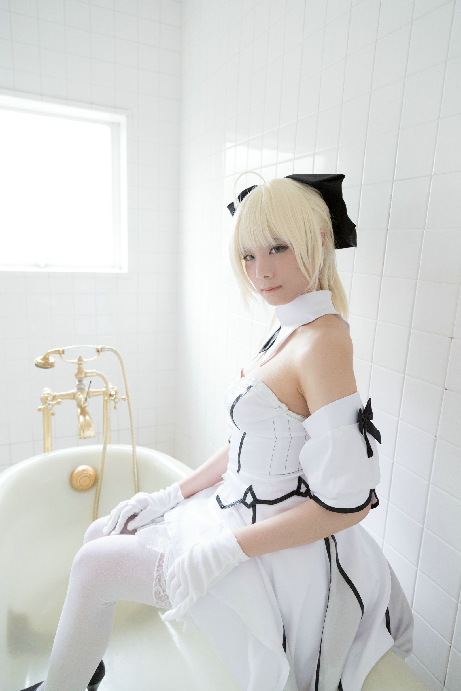 Usakichi(うさ吉)&Na-san 《Fate＼stay night》Saber+《甘城ブリリアントパーク》千斗いすず-图54