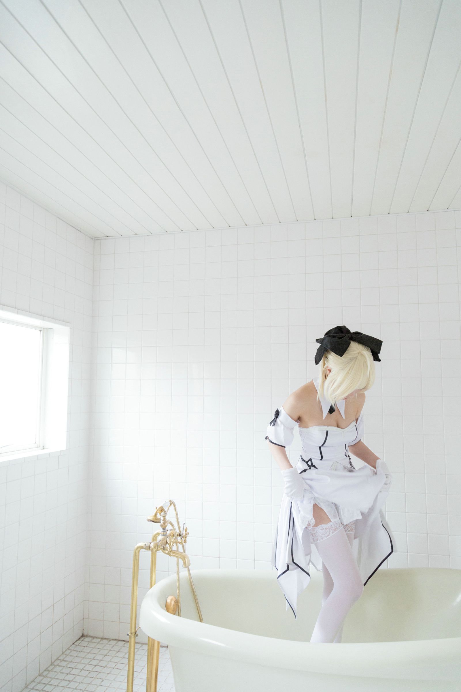 Usakichi(うさ吉)&Na-san 《Fate＼stay night》Saber+《甘城ブリリアントパーク》千斗いすず-图62