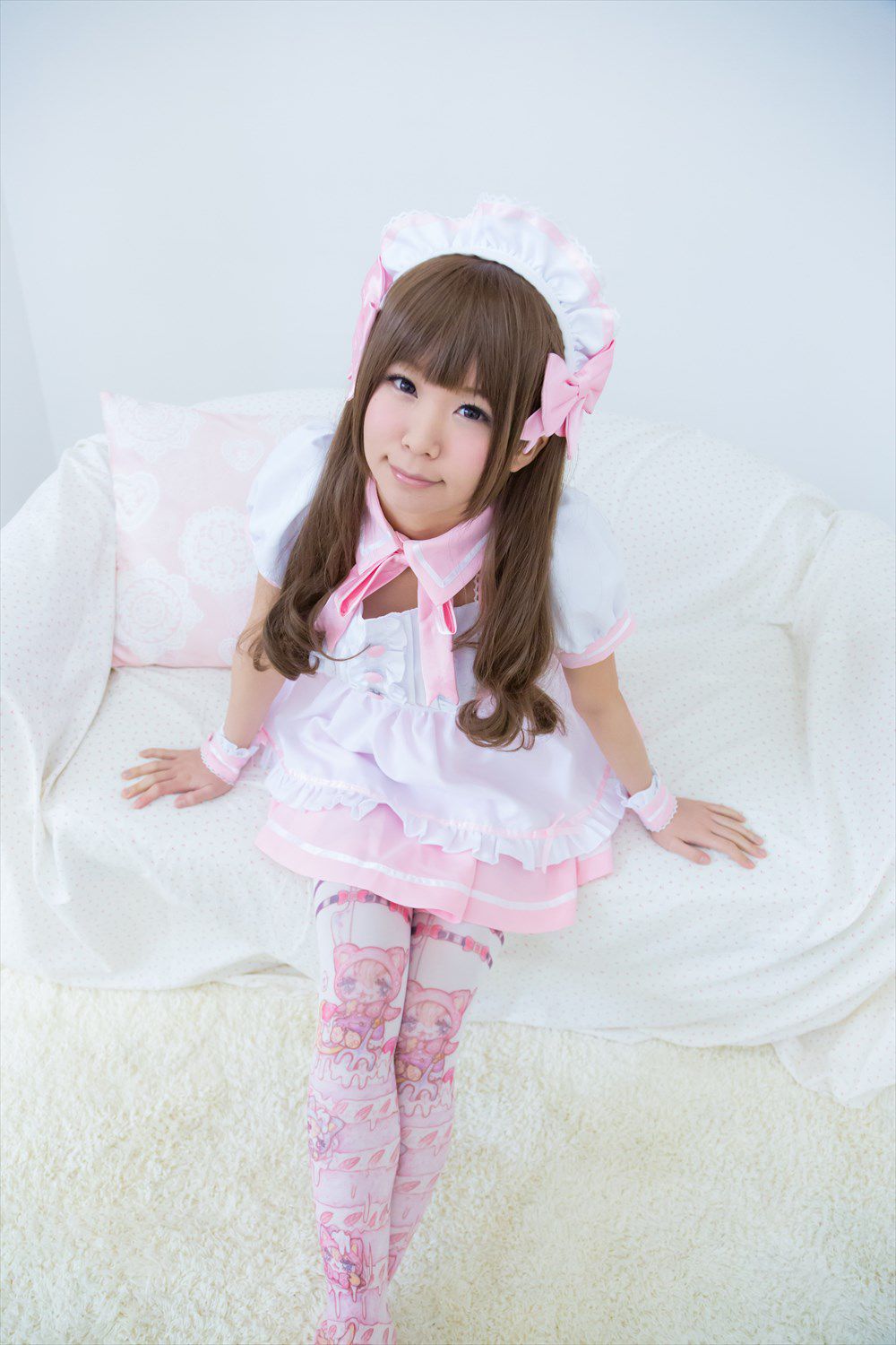 五木昶  Maid(メイド) + School Girl(女子校生)-图0