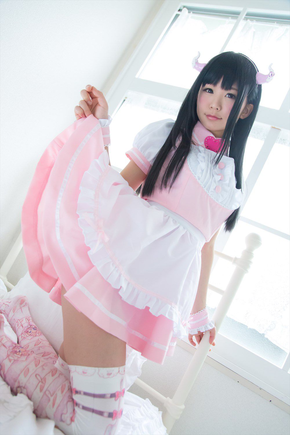 五木昶  Maid(メイド) + School Girl(女子校生)-图65
