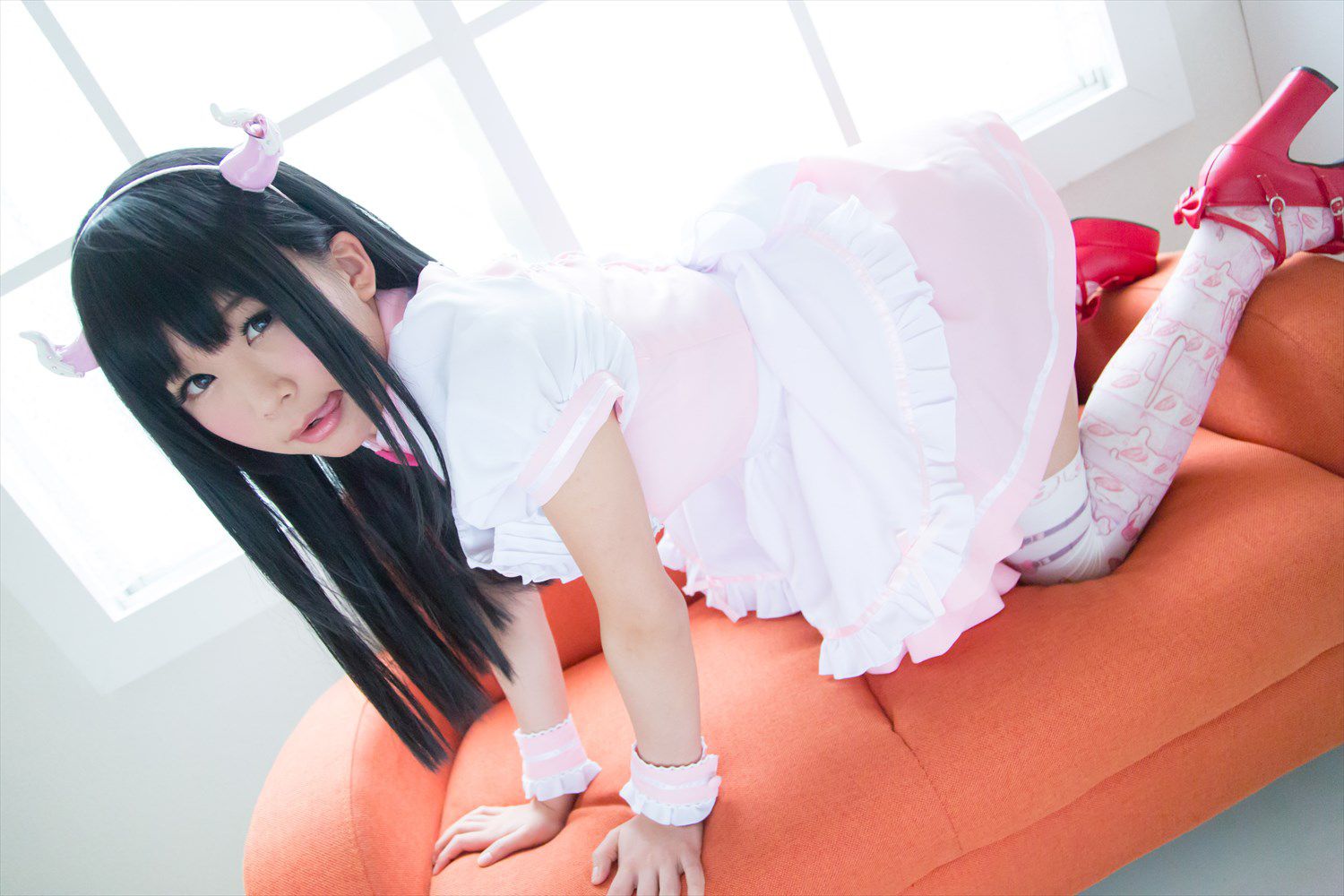 五木昶  Maid(メイド) + School Girl(女子校生)-图71