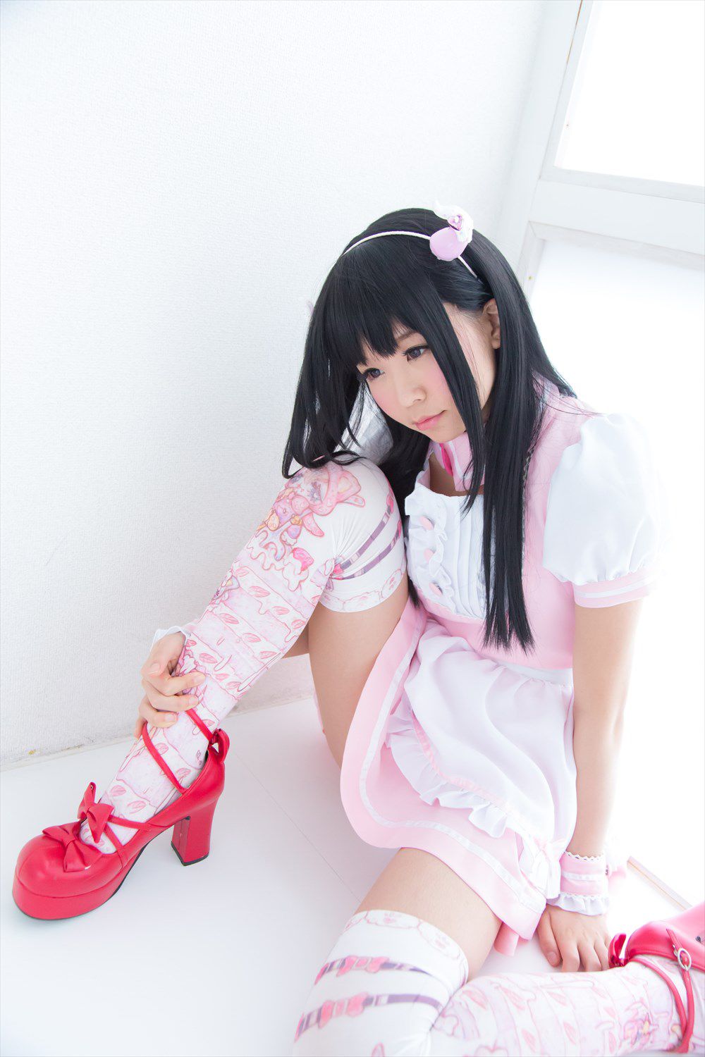 五木昶  Maid(メイド) + School Girl(女子校生)-图72