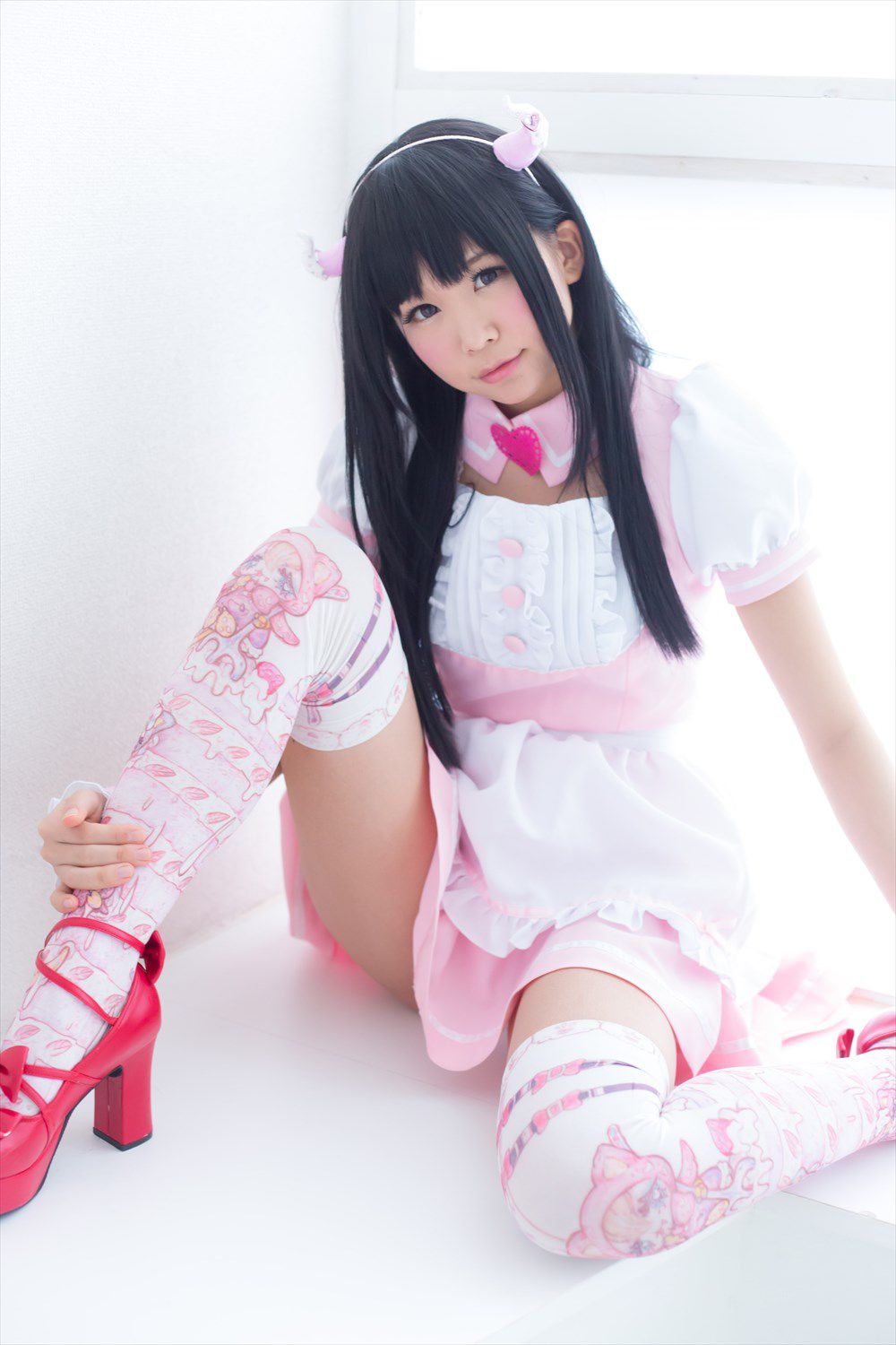 五木昶  Maid(メイド) + School Girl(女子校生)-图73