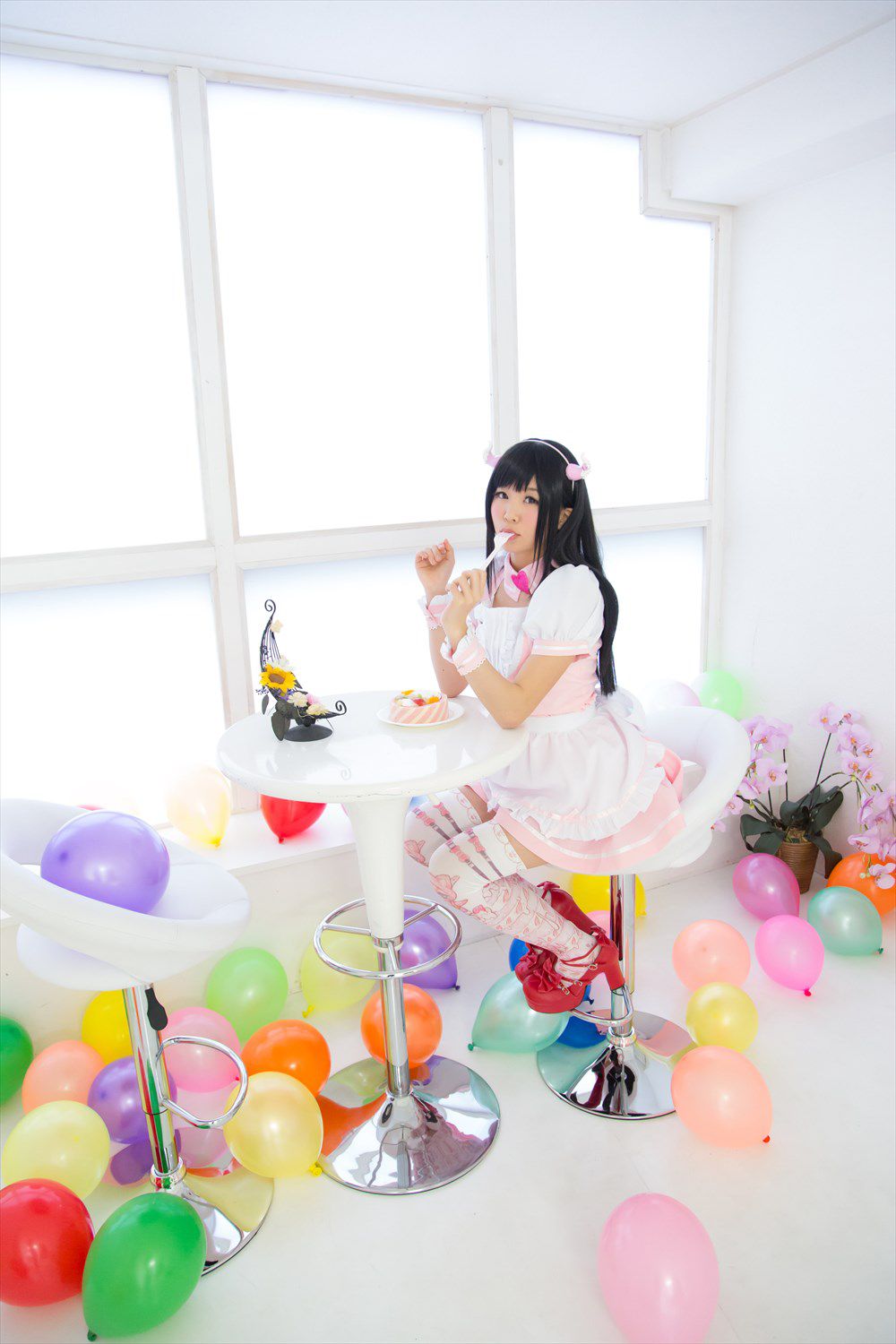 五木昶  Maid(メイド) + School Girl(女子校生)-图77