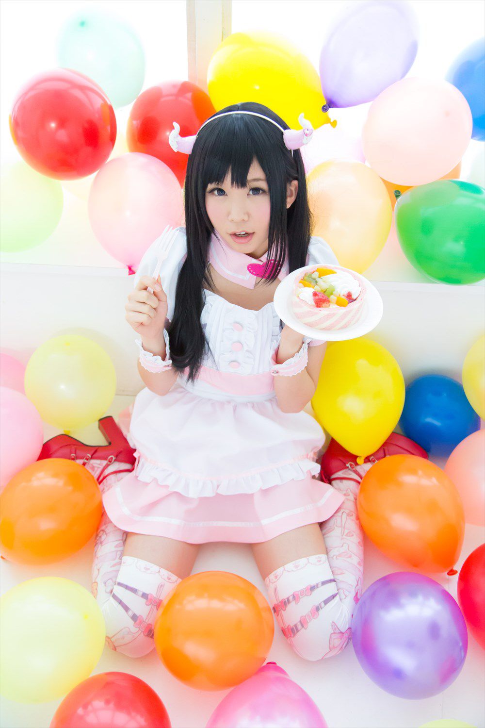 五木昶  Maid(メイド) + School Girl(女子校生)-图79