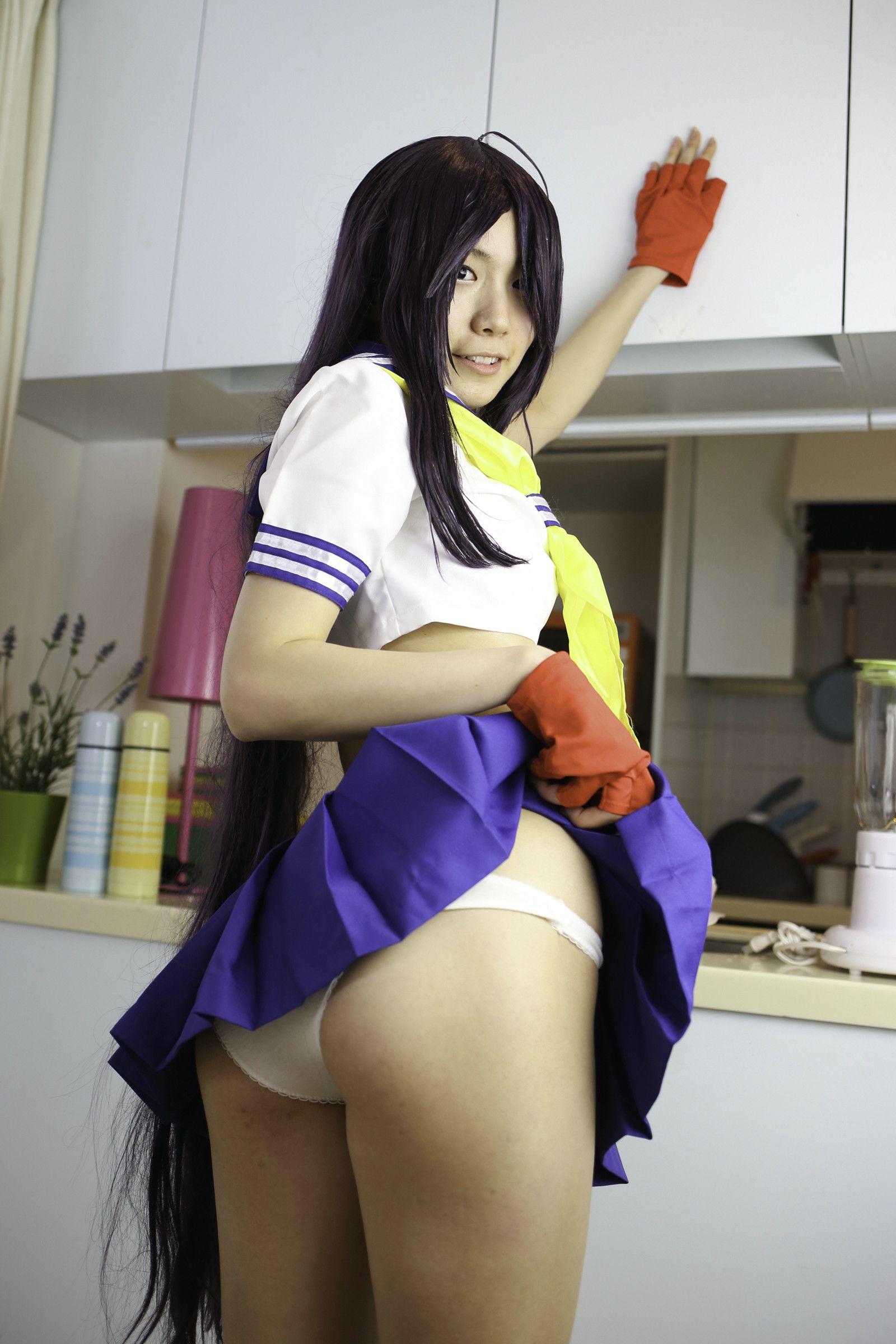 喜屋武里奈 《一騎当千》関羽雲長-图0