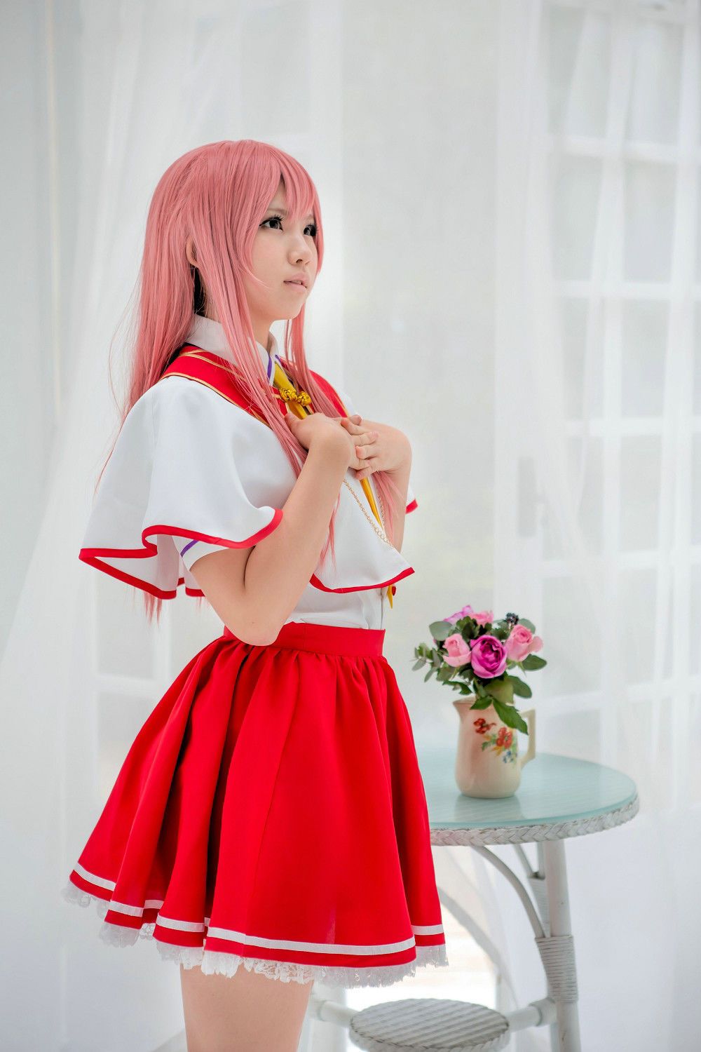 Enako(えなこ) 《秽翼的尤斯蒂娅》 Eris Floralia 艾丽丝-图3