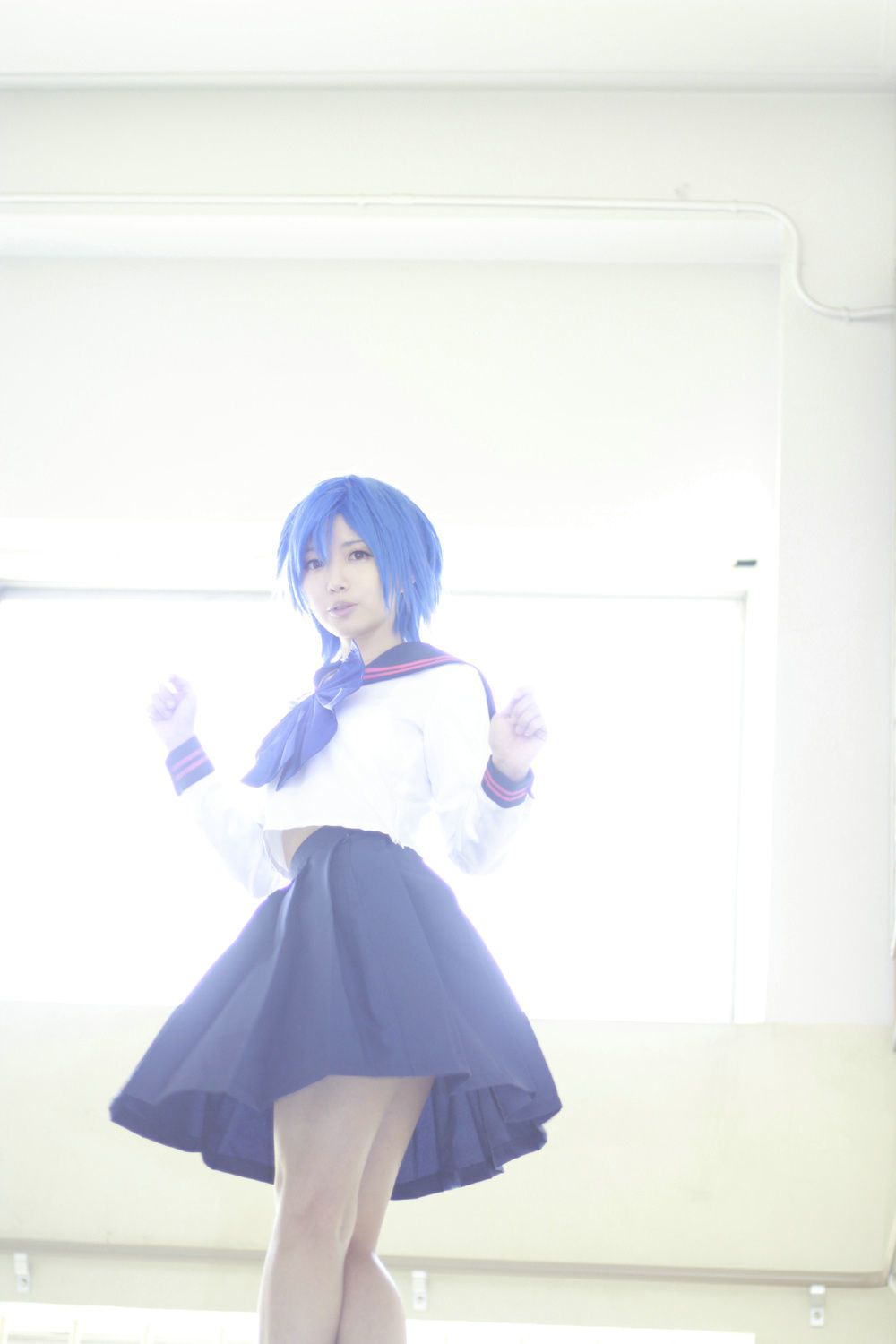 天使みゅ (Tenshi Myu) &Sakurai Sachi(桜井さち)《美少女戦士》水野亜美+火野レイ-图9