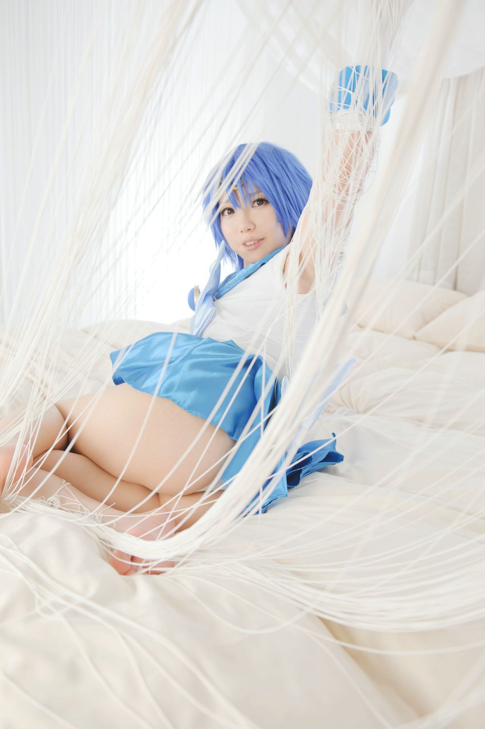 天使みゅ (Tenshi Myu) &Sakurai Sachi(桜井さち)《美少女戦士》水野亜美+火野レイ-图78