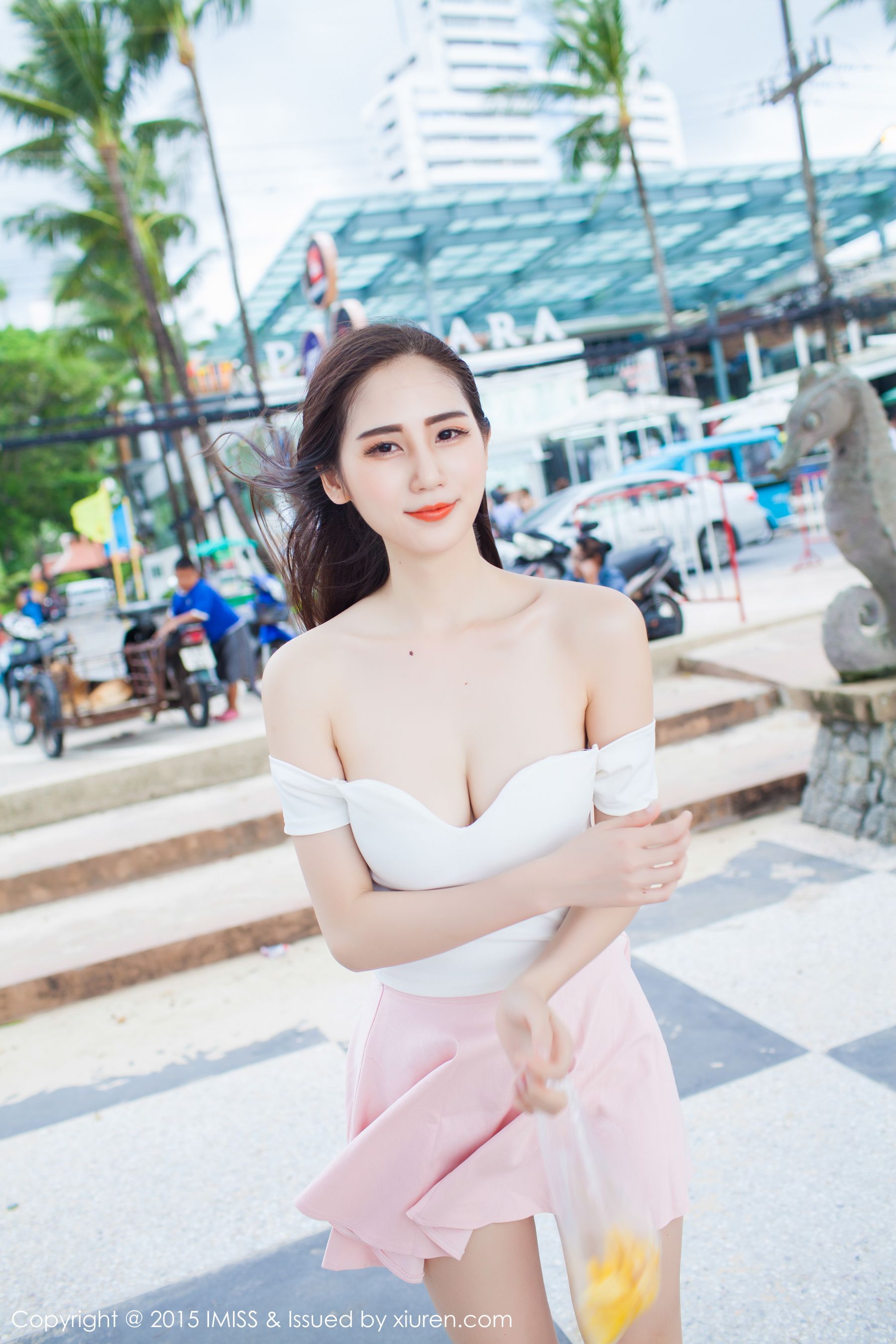 高挑美女SISY思《4套清新服饰》  Vol.041-图45
