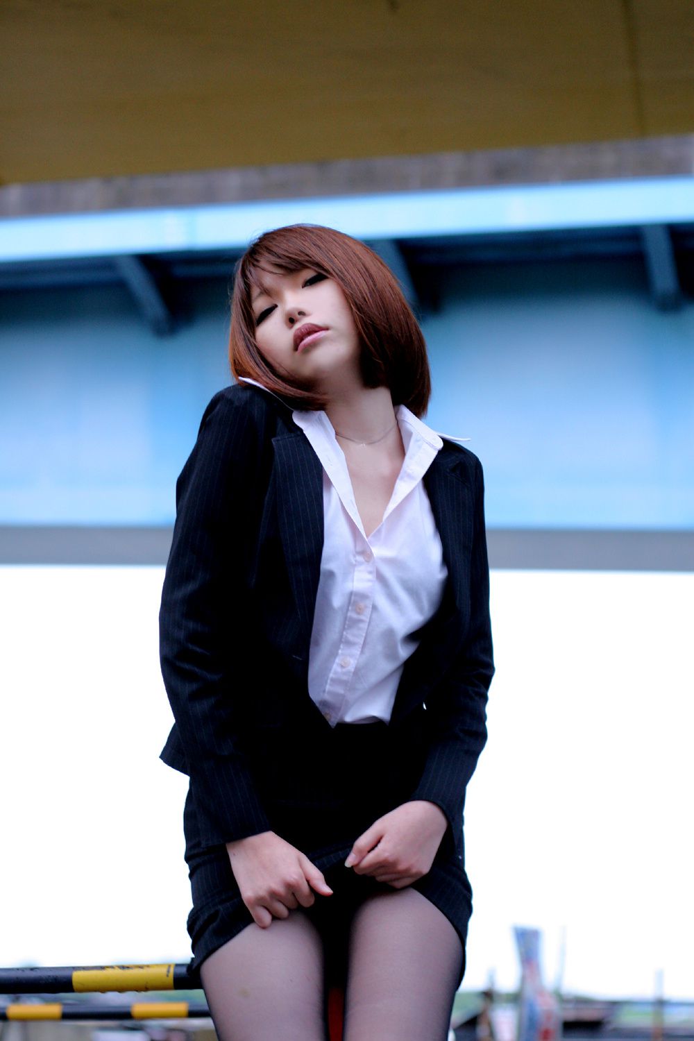 日暮りん(Higurashi Rin) デジタル寫真集 Office Lady-图61