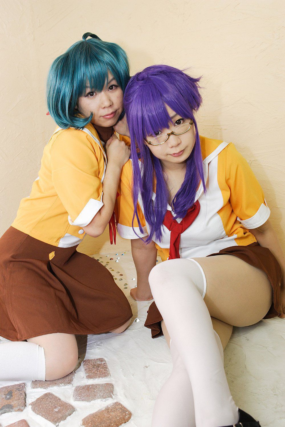 Chiyoko(チョコボール向囲)&酸っぱい甘味所(わたあめ & もずく) 《マクロスF》マクロストライアングル-图17