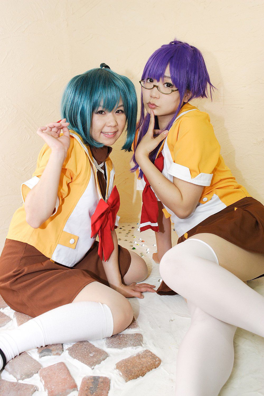 Chiyoko(チョコボール向囲)&酸っぱい甘味所(わたあめ & もずく) 《マクロスF》マクロストライアングル-图18