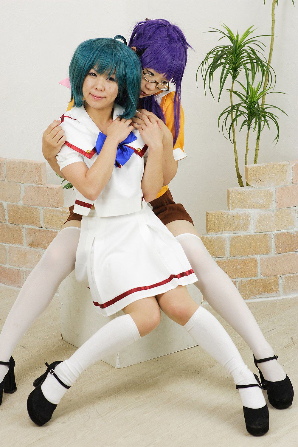 Chiyoko(チョコボール向囲)&酸っぱい甘味所(わたあめ & もずく) 《マクロスF》マクロストライアングル-图28