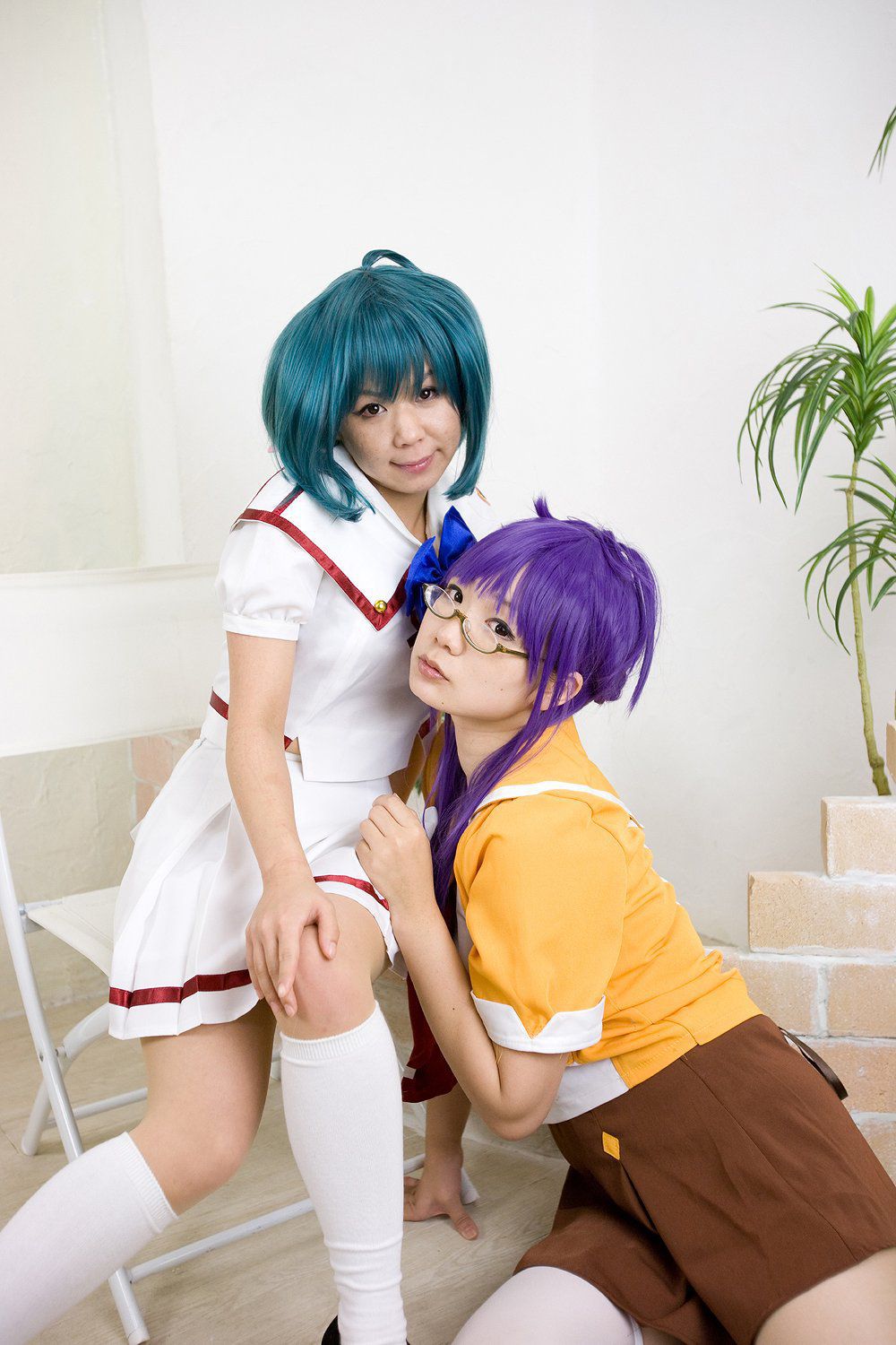 Chiyoko(チョコボール向囲)&酸っぱい甘味所(わたあめ & もずく) 《マクロスF》マクロストライアングル-图29
