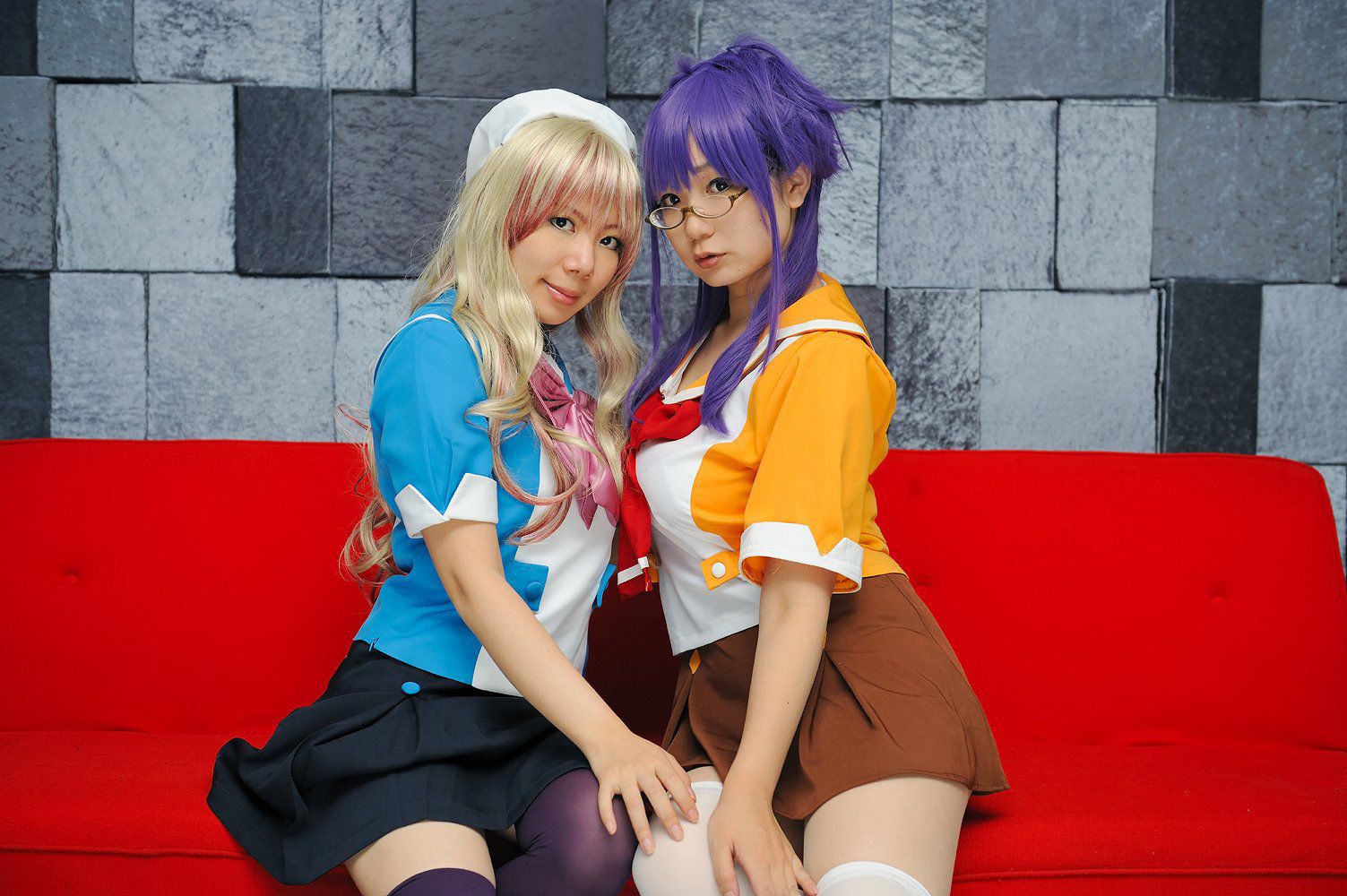 Chiyoko(チョコボール向囲)&酸っぱい甘味所(わたあめ & もずく) 《マクロスF》マクロストライアングル-图46