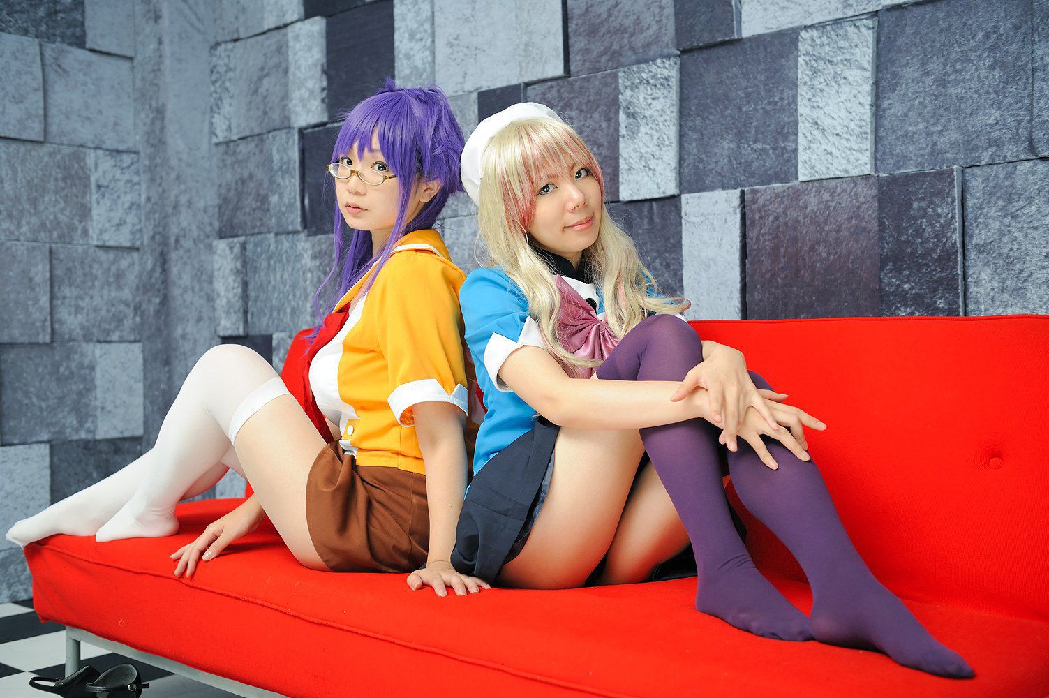 Chiyoko(チョコボール向囲)&酸っぱい甘味所(わたあめ & もずく) 《マクロスF》マクロストライアングル-图48