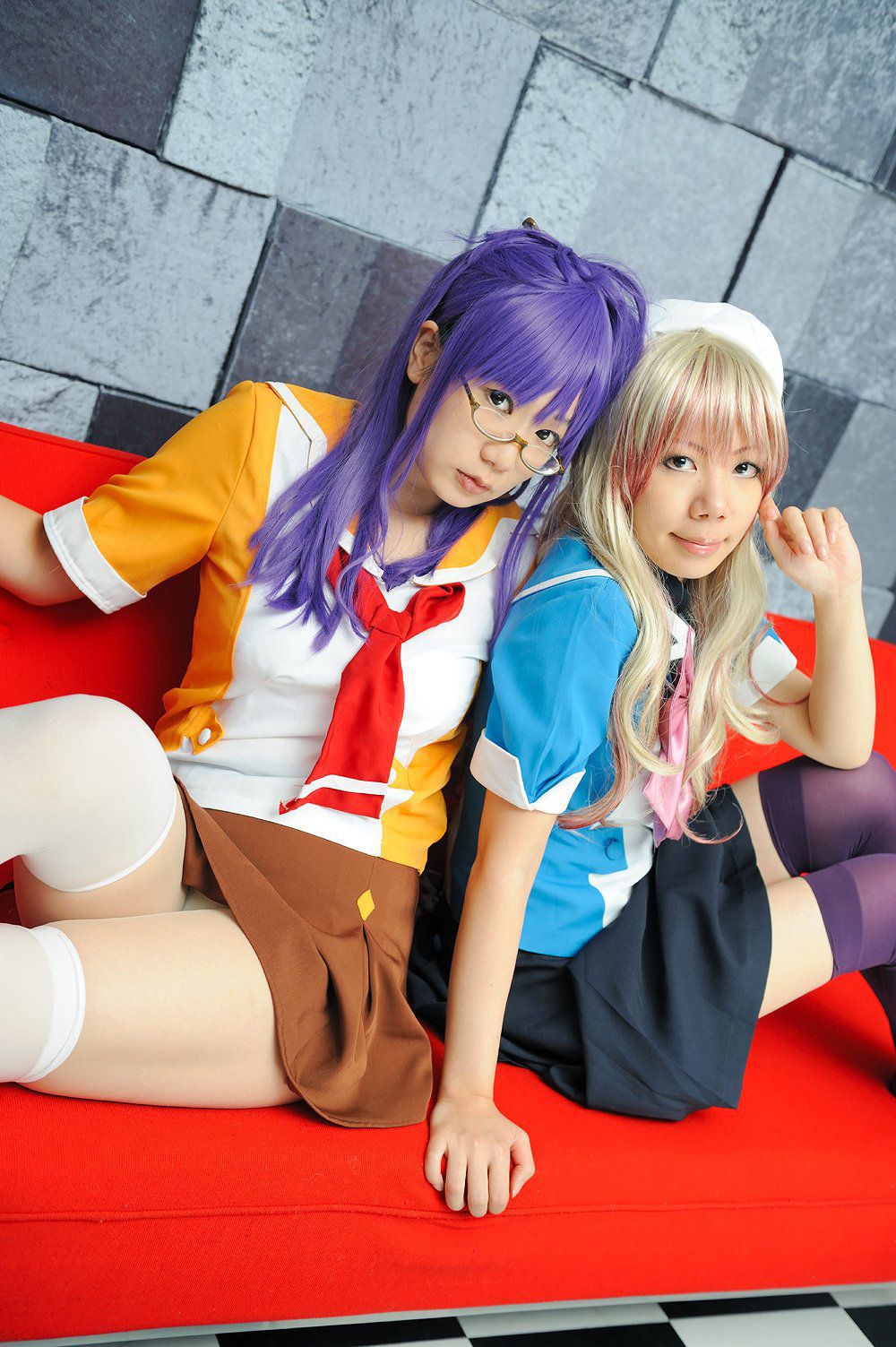 Chiyoko(チョコボール向囲)&酸っぱい甘味所(わたあめ & もずく) 《マクロスF》マクロストライアングル-图49