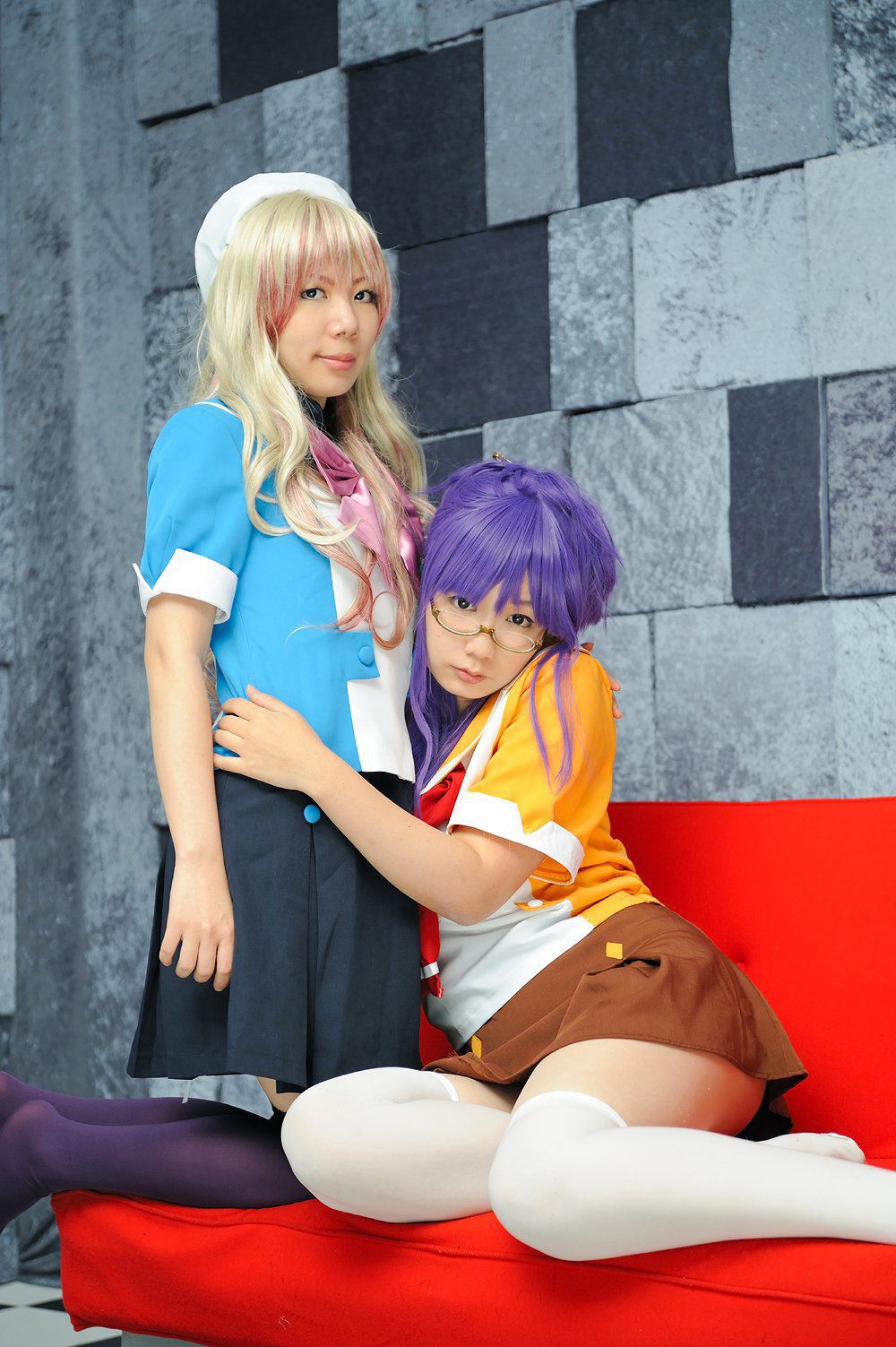 Chiyoko(チョコボール向囲)&酸っぱい甘味所(わたあめ & もずく) 《マクロスF》マクロストライアングル-图50
