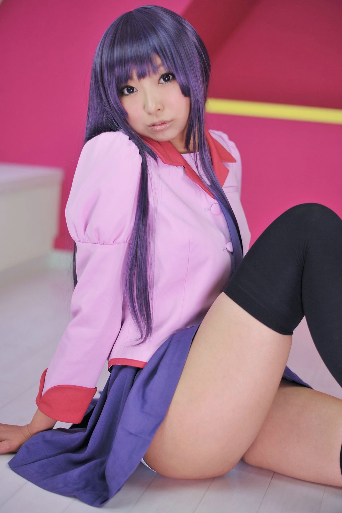 Necoco(ねここ) 《バケモノガタリ》Senjougahara Hitagi & Kanbaru Suruga-图0