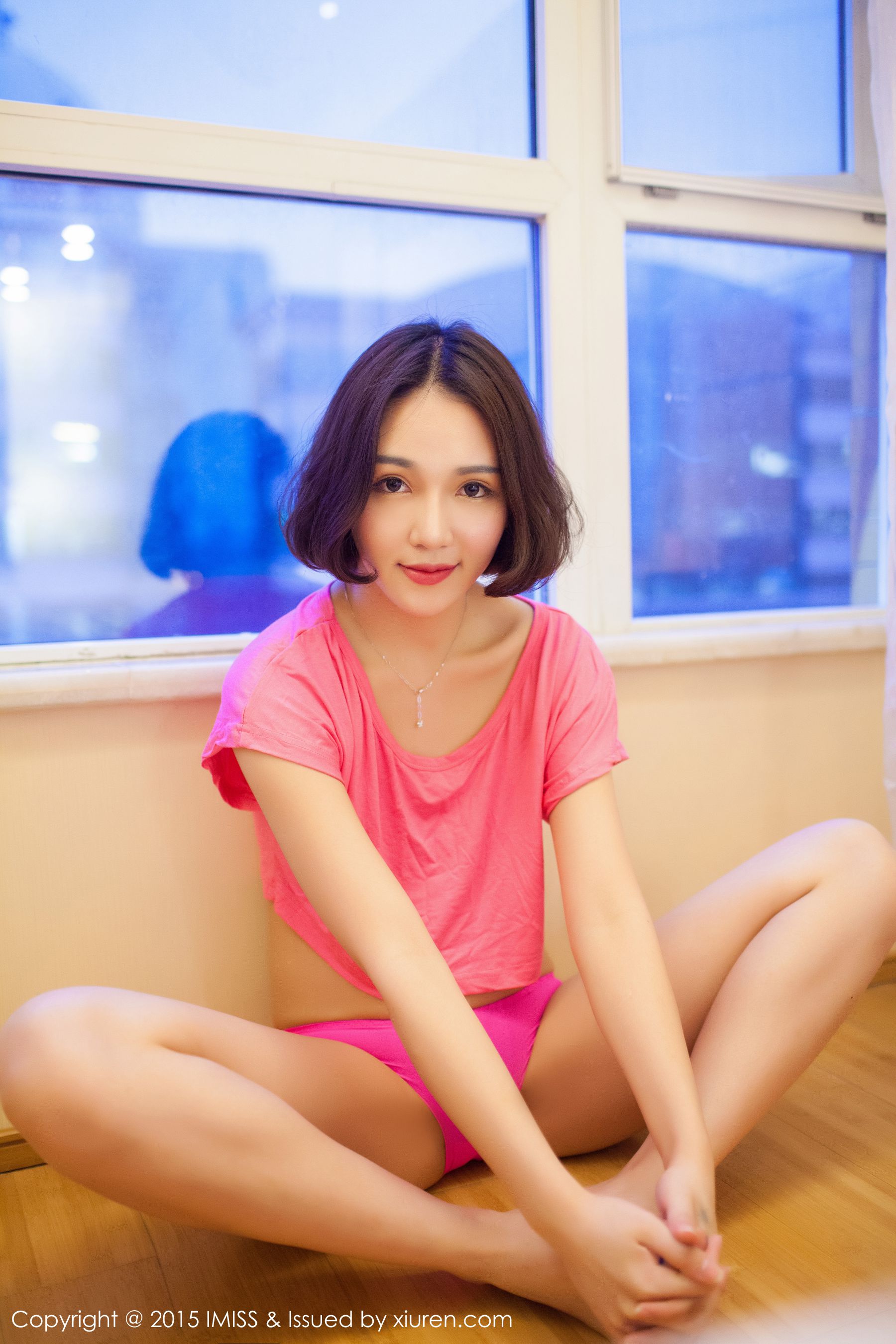 轻熟女@艾诗iccey《浴室湿身+黑丝诱惑》  Vol.043-图9