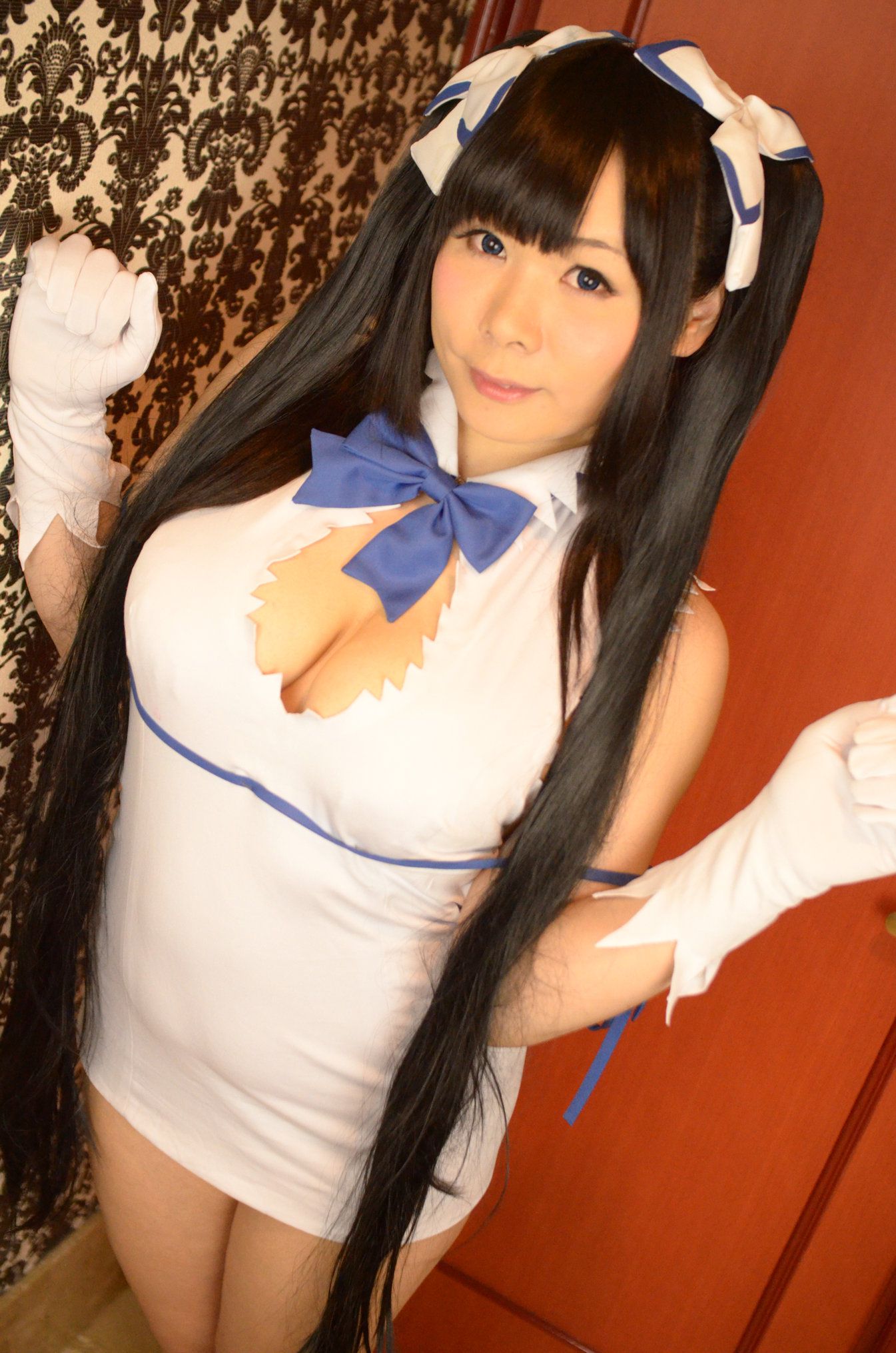 岡田ゆい (Okada Yui) 《ダンジョンに出会いを求めるのは間違っているだろうか》Hestia-图0