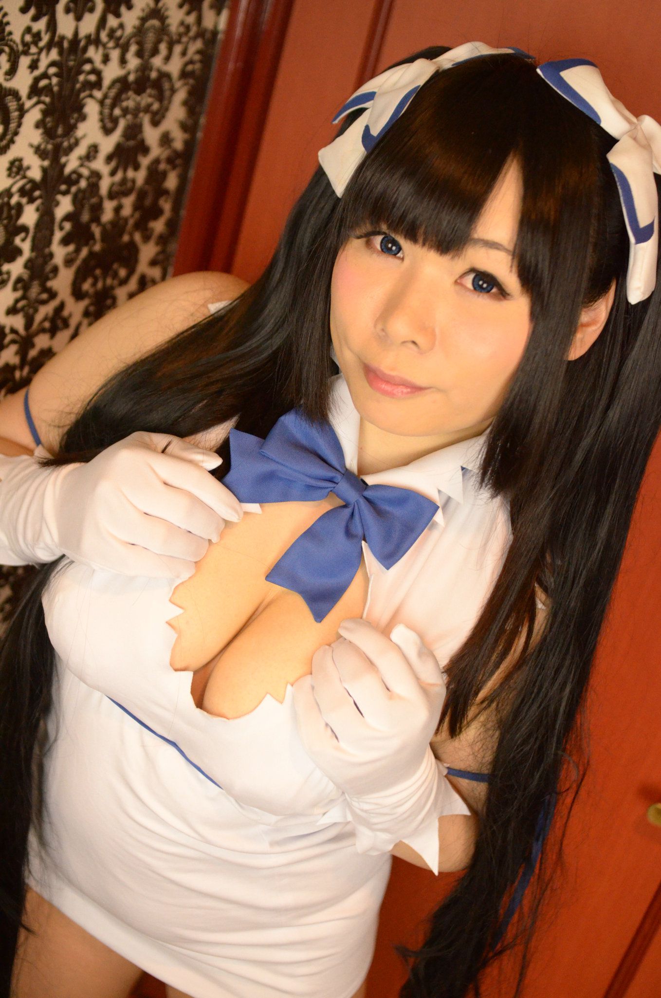 岡田ゆい (Okada Yui) 《ダンジョンに出会いを求めるのは間違っているだろうか》Hestia-图13