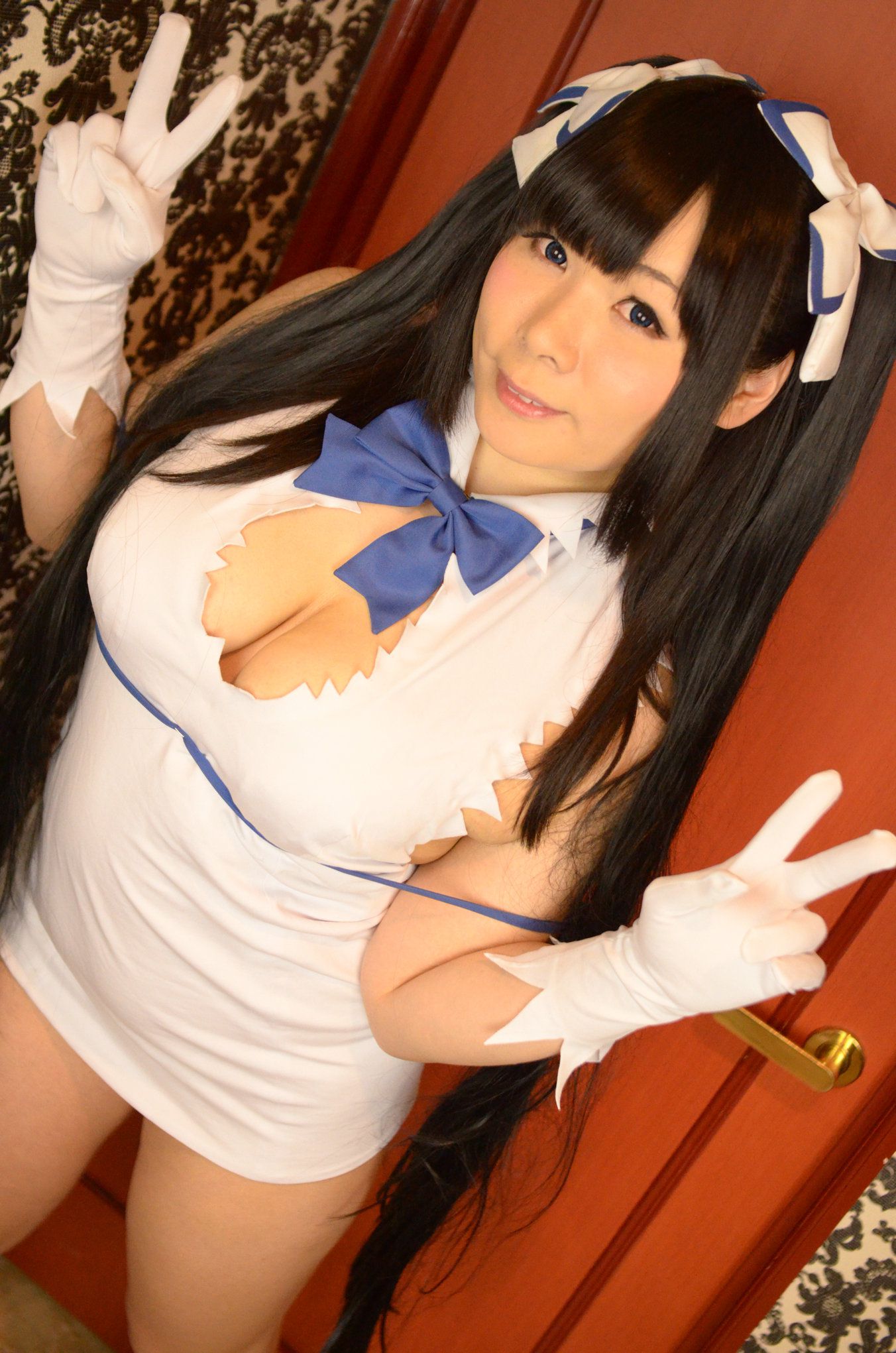 岡田ゆい (Okada Yui) 《ダンジョンに出会いを求めるのは間違っているだろうか》Hestia-图14