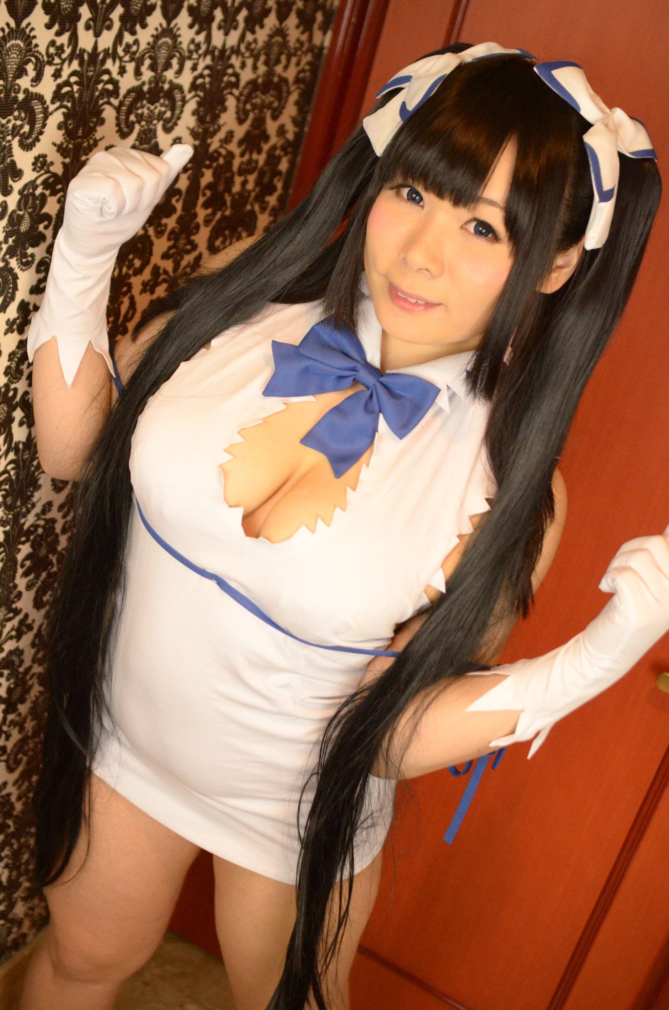 岡田ゆい (Okada Yui) 《ダンジョンに出会いを求めるのは間違っているだろうか》Hestia-图4