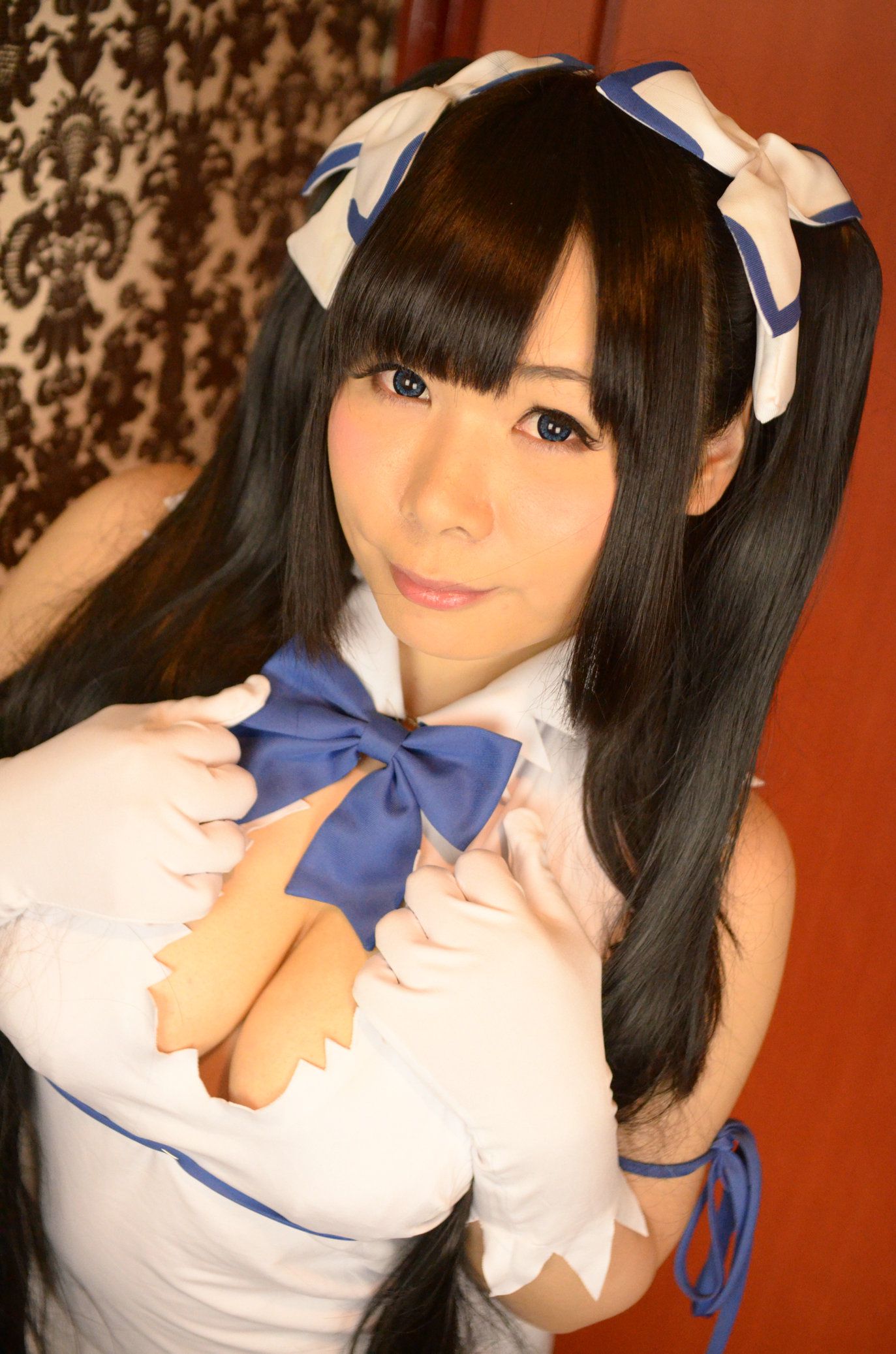 岡田ゆい (Okada Yui) 《ダンジョンに出会いを求めるのは間違っているだろうか》Hestia-图5