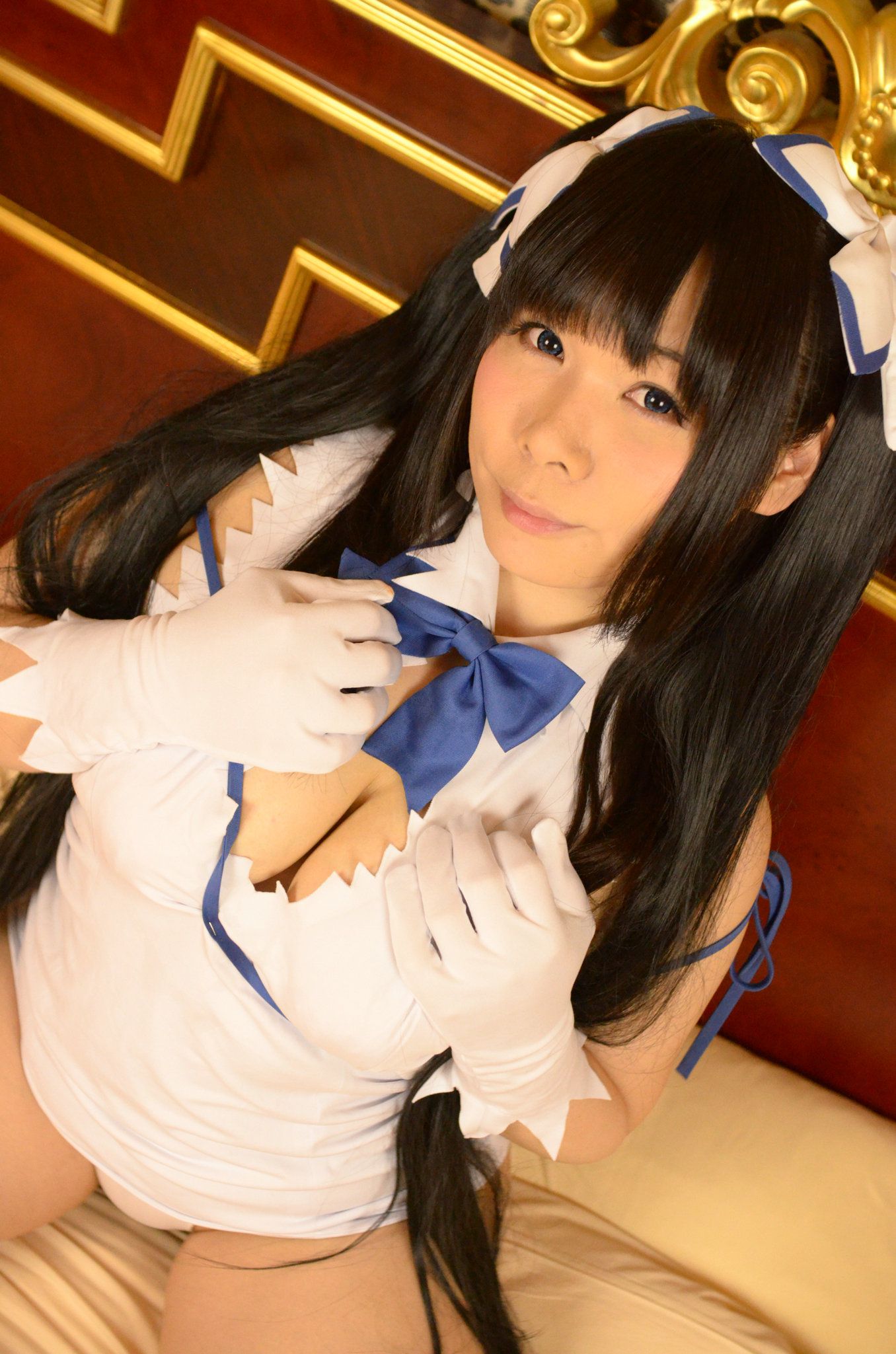 岡田ゆい (Okada Yui) 《ダンジョンに出会いを求めるのは間違っているだろうか》Hestia-图65