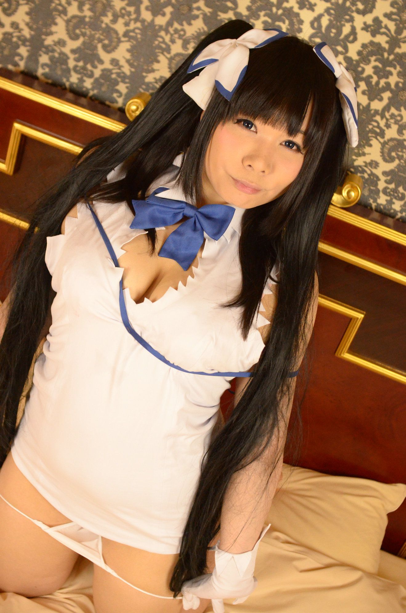 岡田ゆい (Okada Yui) 《ダンジョンに出会いを求めるのは間違っているだろうか》Hestia-图67