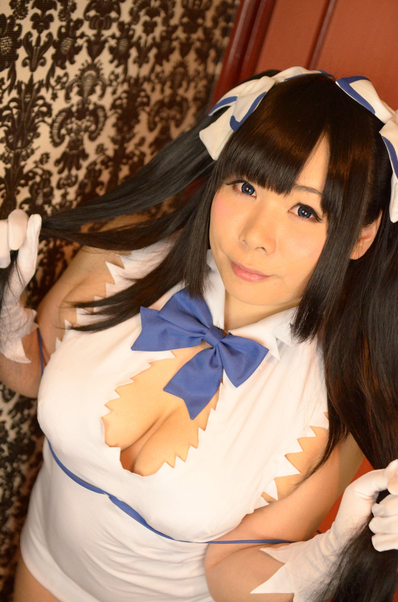 岡田ゆい (Okada Yui) 《ダンジョンに出会いを求めるのは間違っているだろうか》Hestia-图6