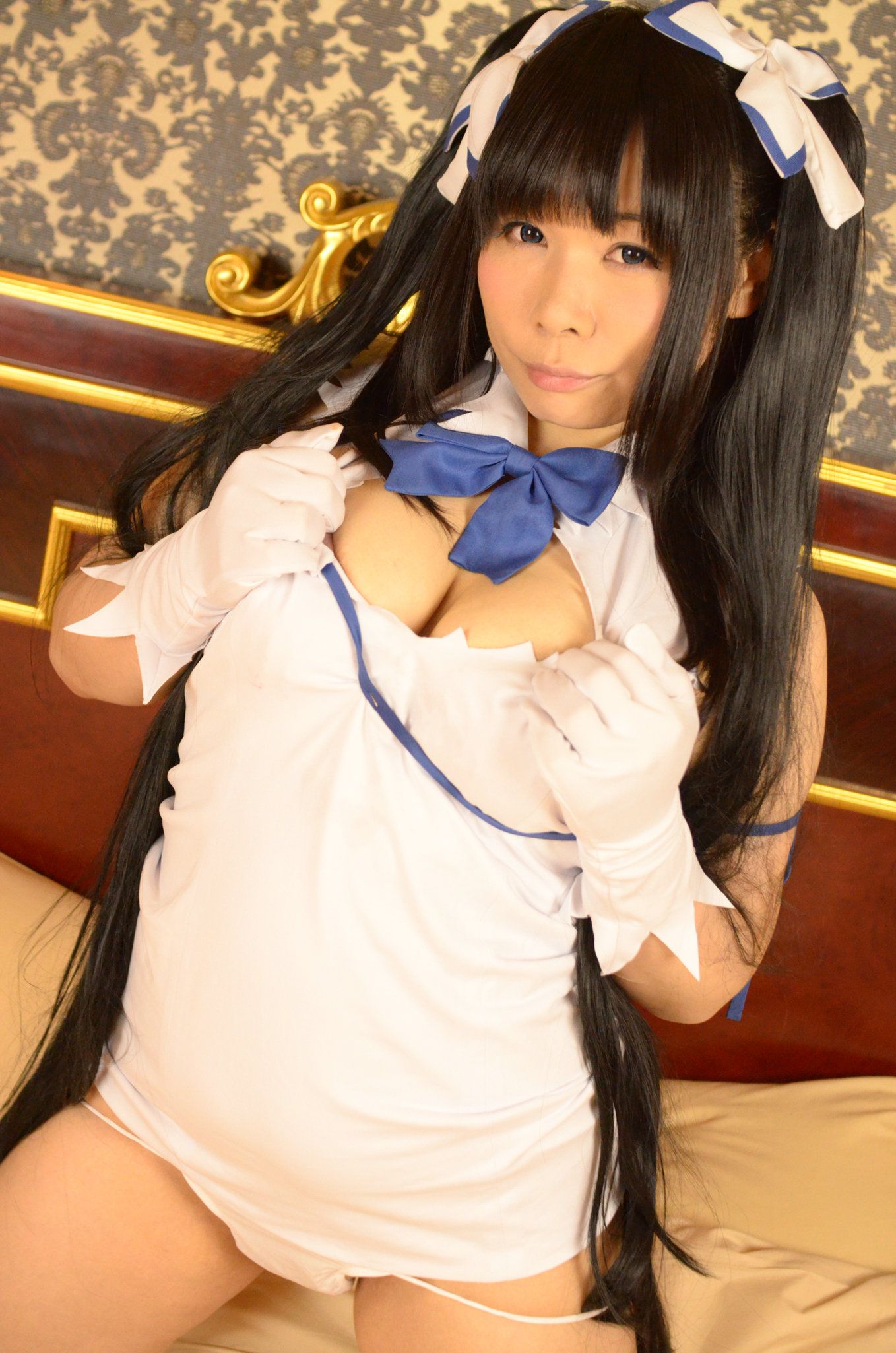 岡田ゆい (Okada Yui) 《ダンジョンに出会いを求めるのは間違っているだろうか》Hestia-图71