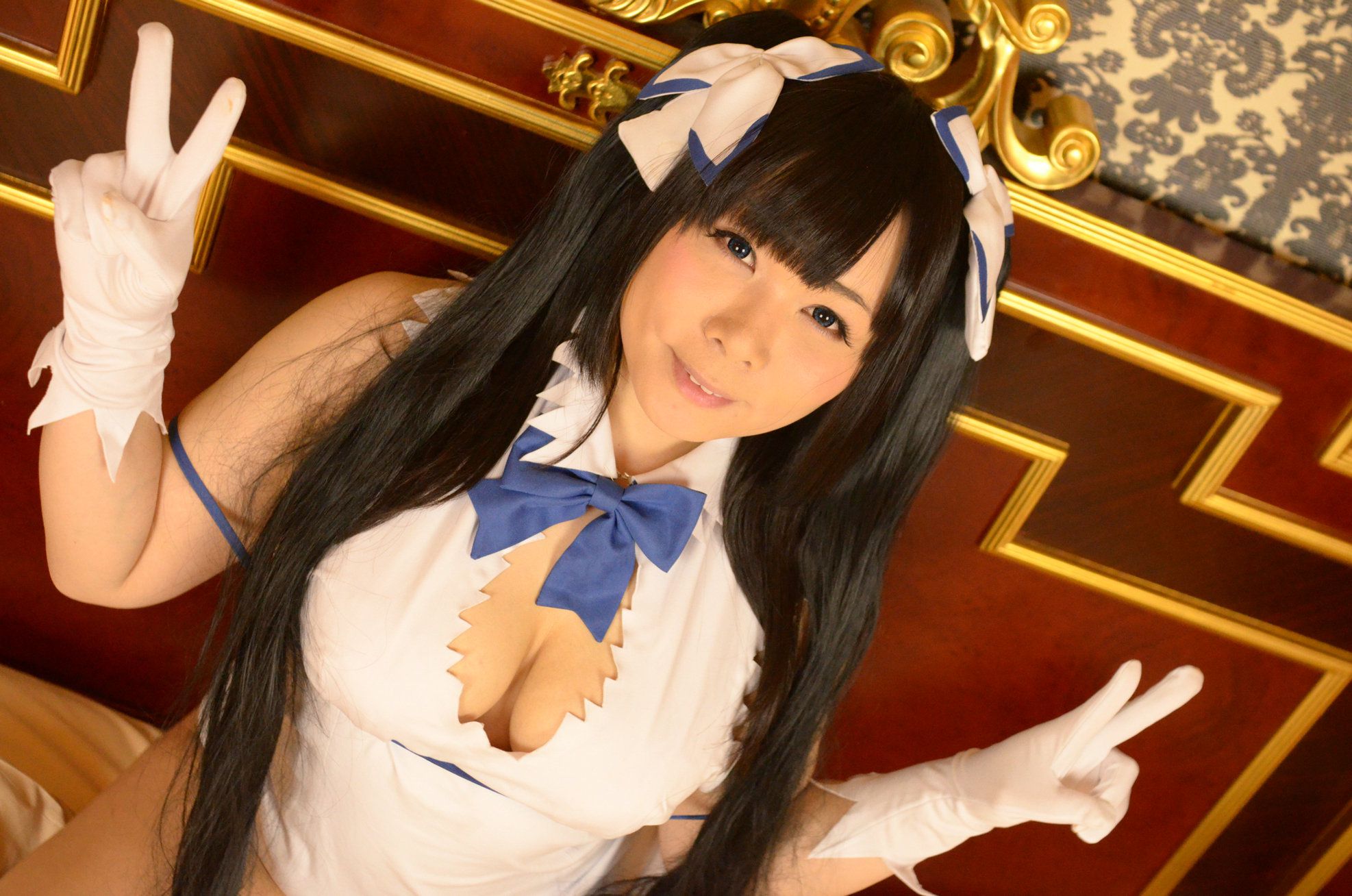 岡田ゆい (Okada Yui) 《ダンジョンに出会いを求めるのは間違っているだろうか》Hestia-图75