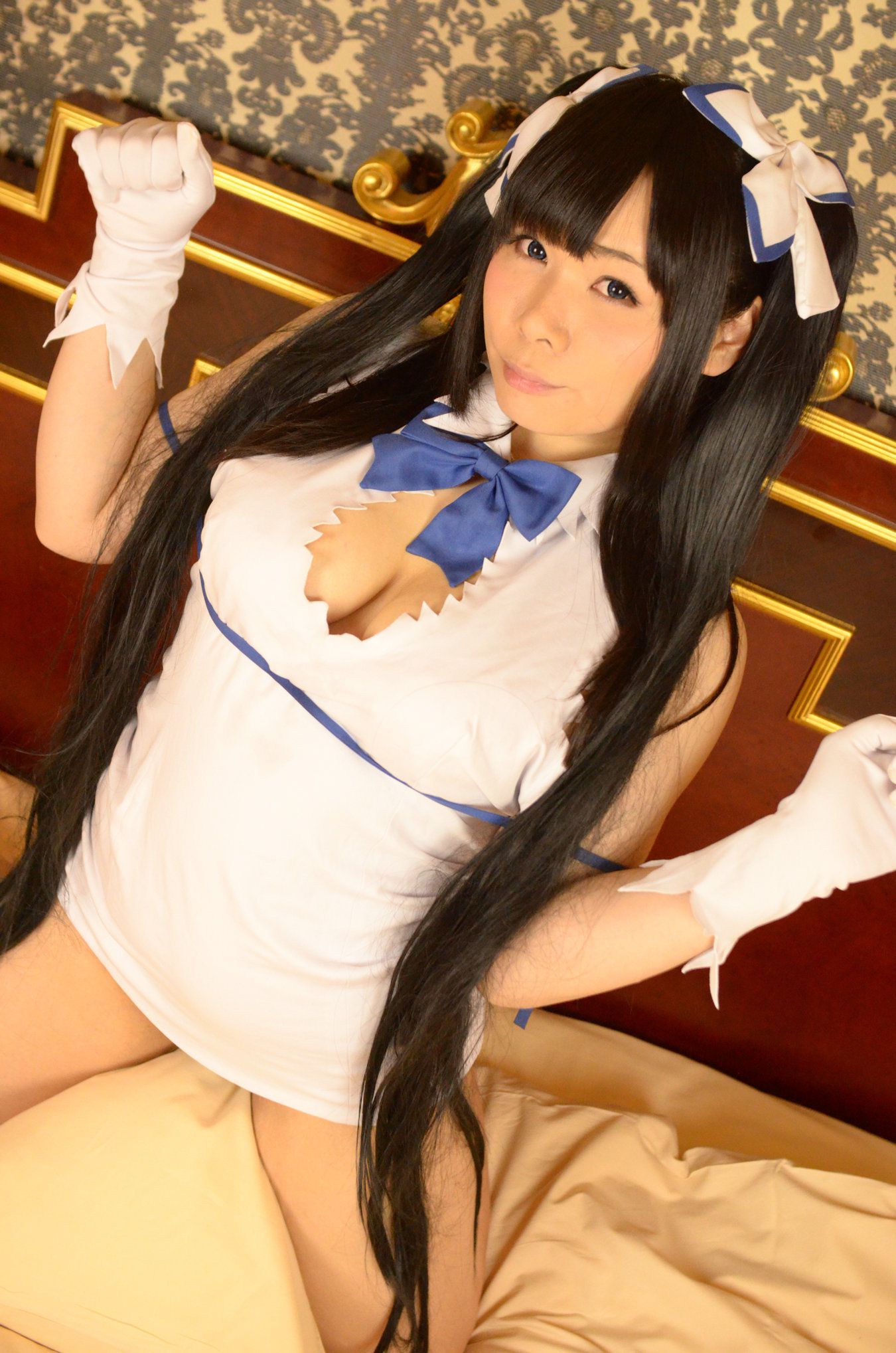 岡田ゆい (Okada Yui) 《ダンジョンに出会いを求めるのは間違っているだろうか》Hestia-图76