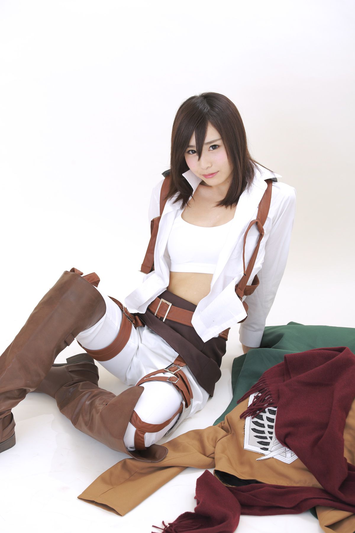 逢坂愛 (Aisaka Megumi)《化物語》忍野忍 & 《進撃の巨人》Mikasa Ackerman-图80