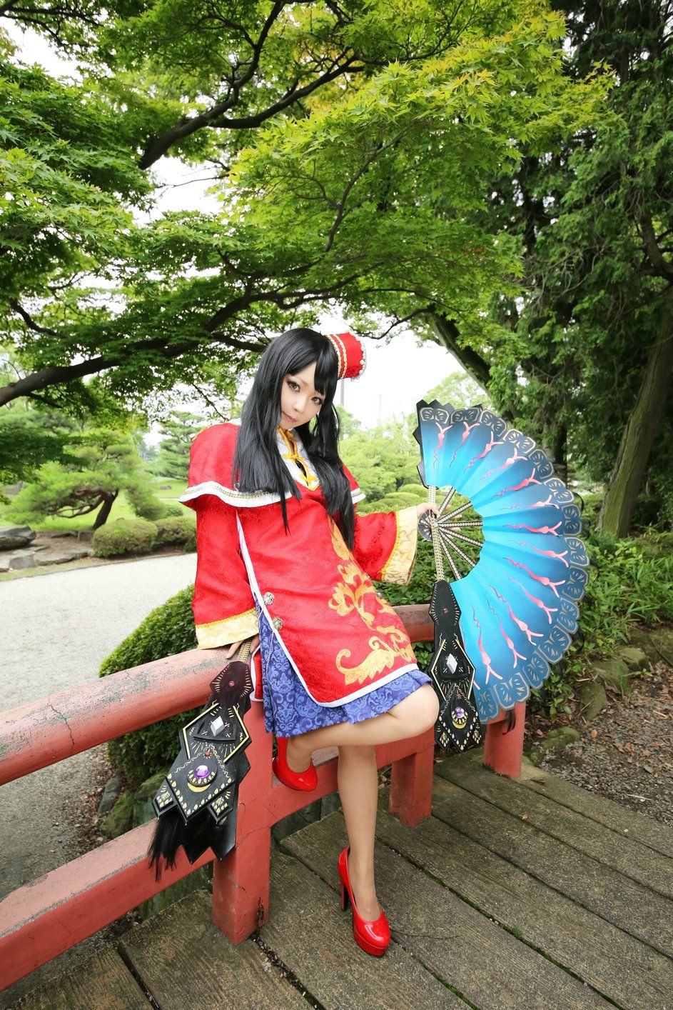 日暮らん (Higurashi Ran) 《三国無双》大喬 cos-图18