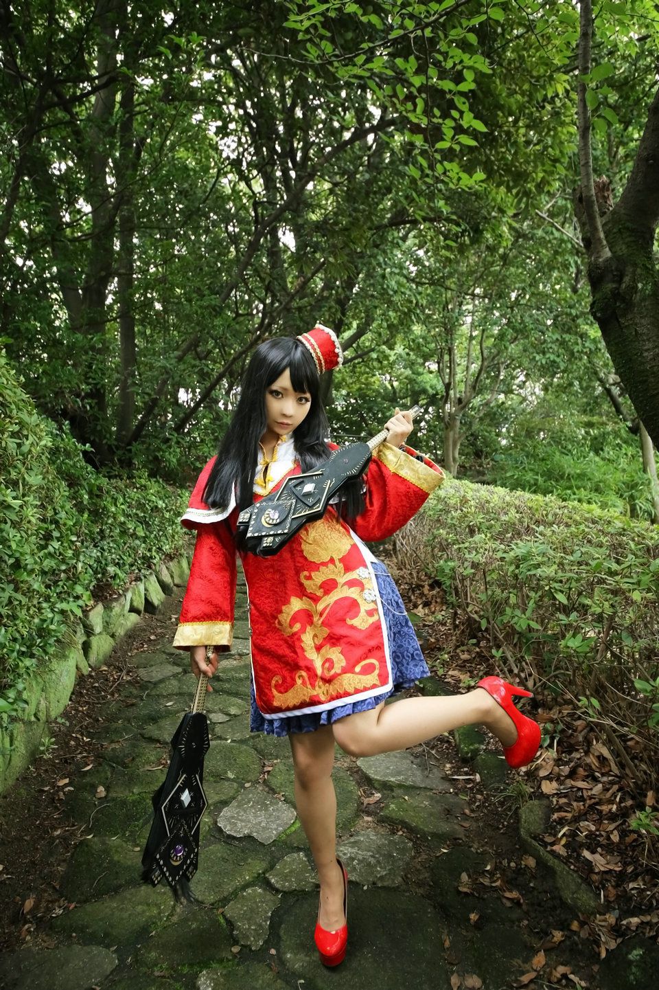 日暮らん (Higurashi Ran) 《三国無双》大喬 cos-图20