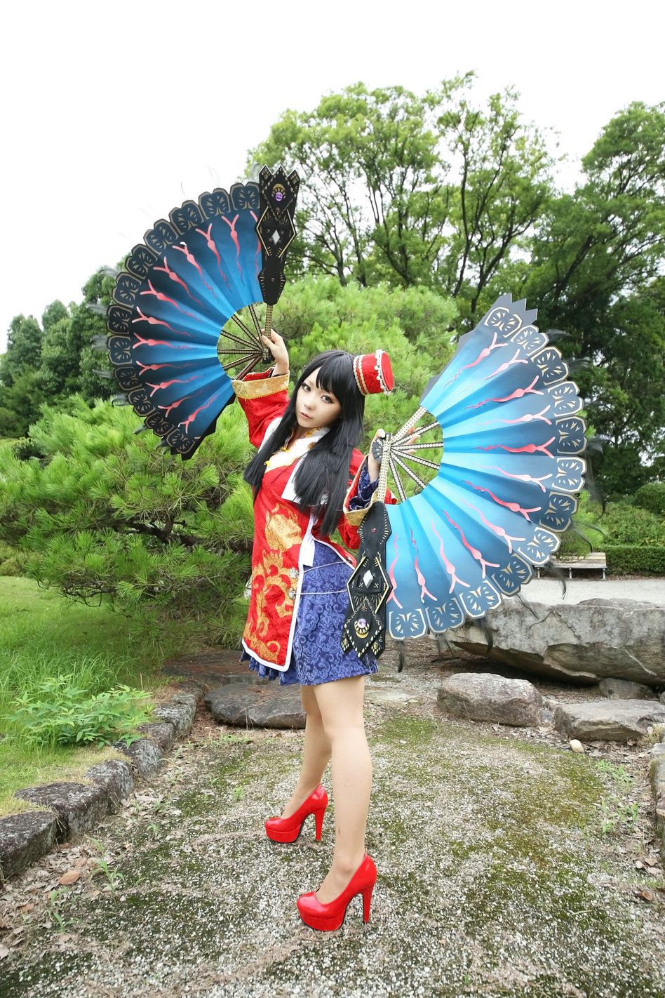 日暮らん (Higurashi Ran) 《三国無双》大喬 cos-图22