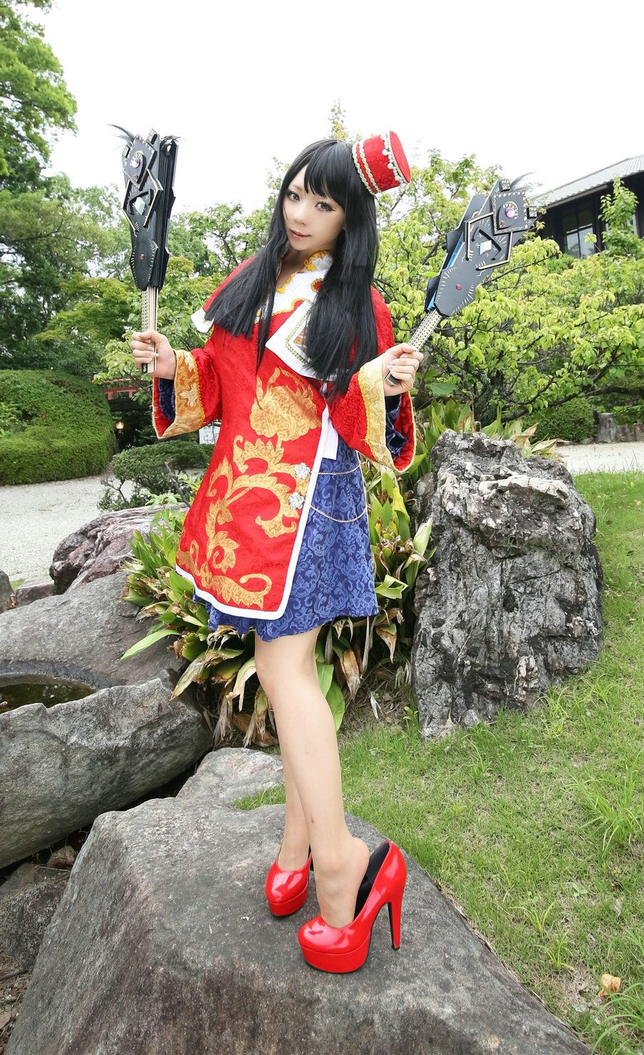 日暮らん (Higurashi Ran) 《三国無双》大喬 cos-图23