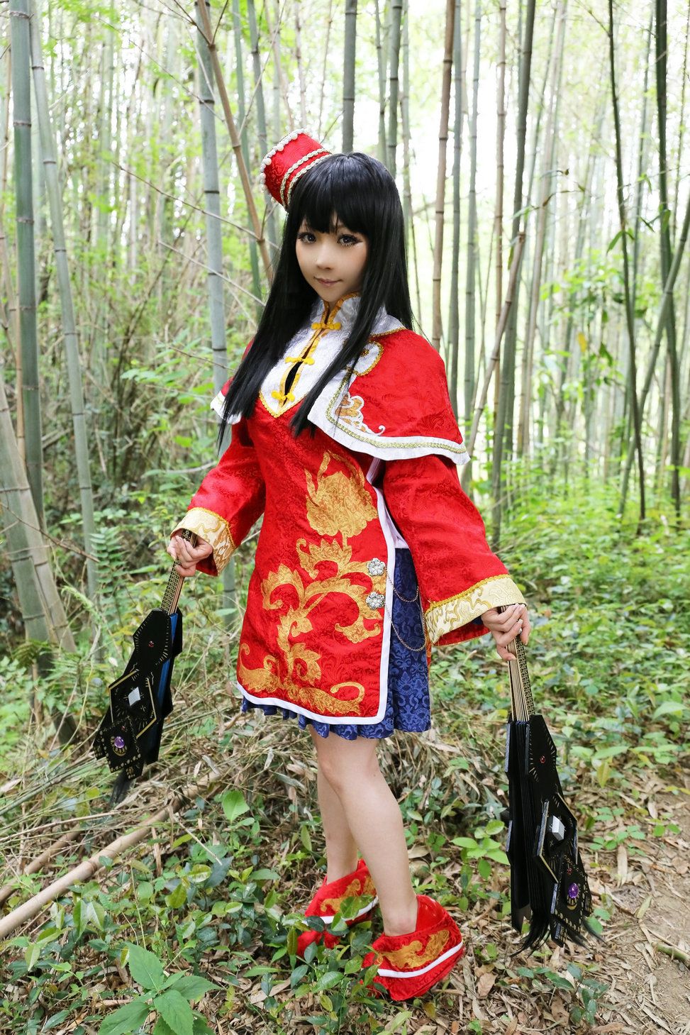日暮らん (Higurashi Ran) 《三国無双》大喬 cos-图34