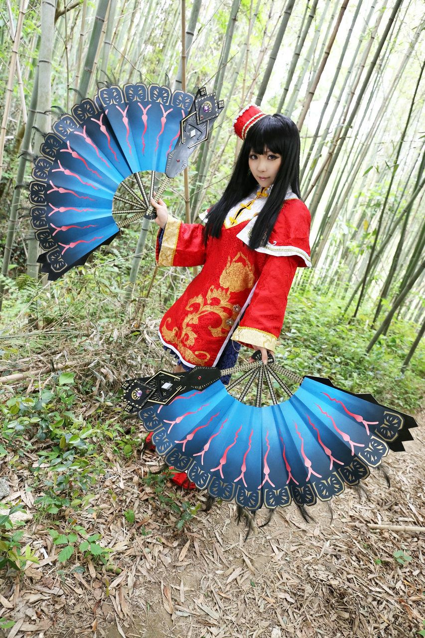 日暮らん (Higurashi Ran) 《三国無双》大喬 cos-图36