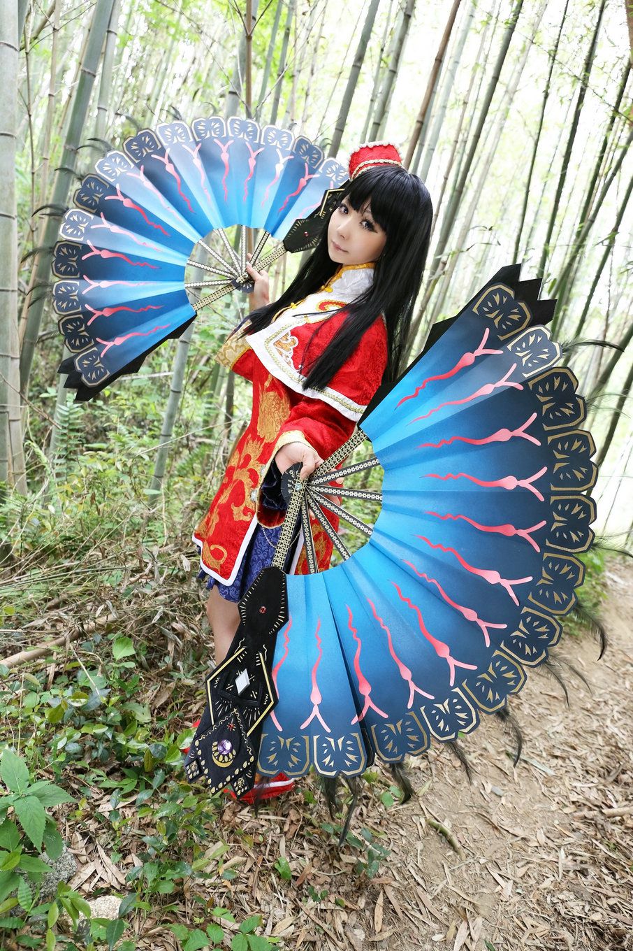 日暮らん (Higurashi Ran) 《三国無双》大喬 cos-图37